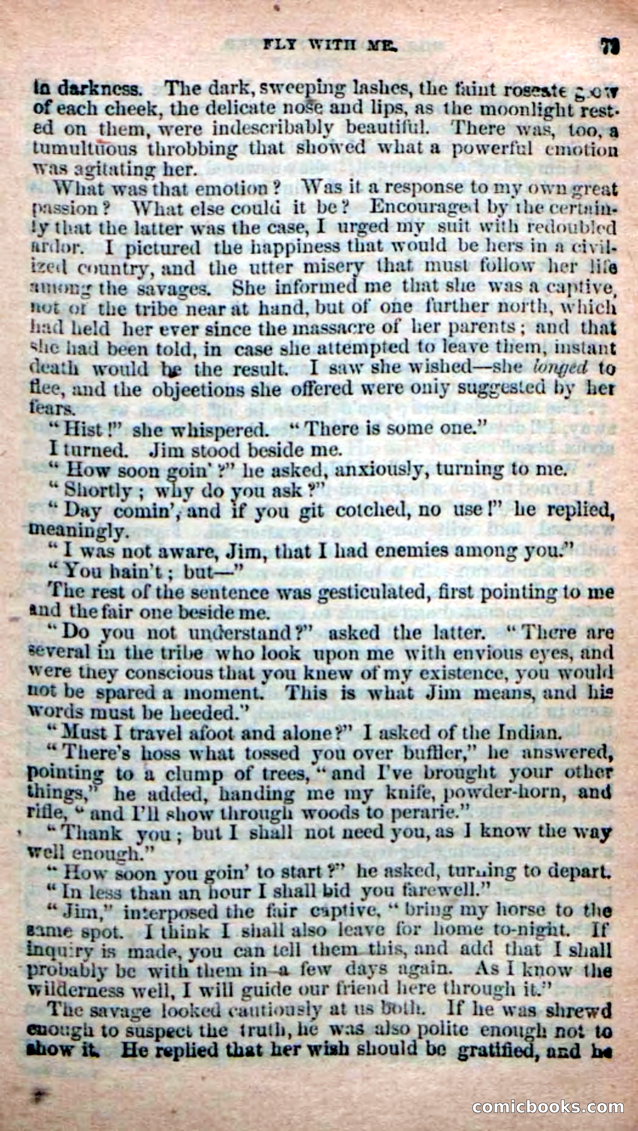 Beadle's New Dime Novels: Bill Biddon, Trapper — page 75 of 100