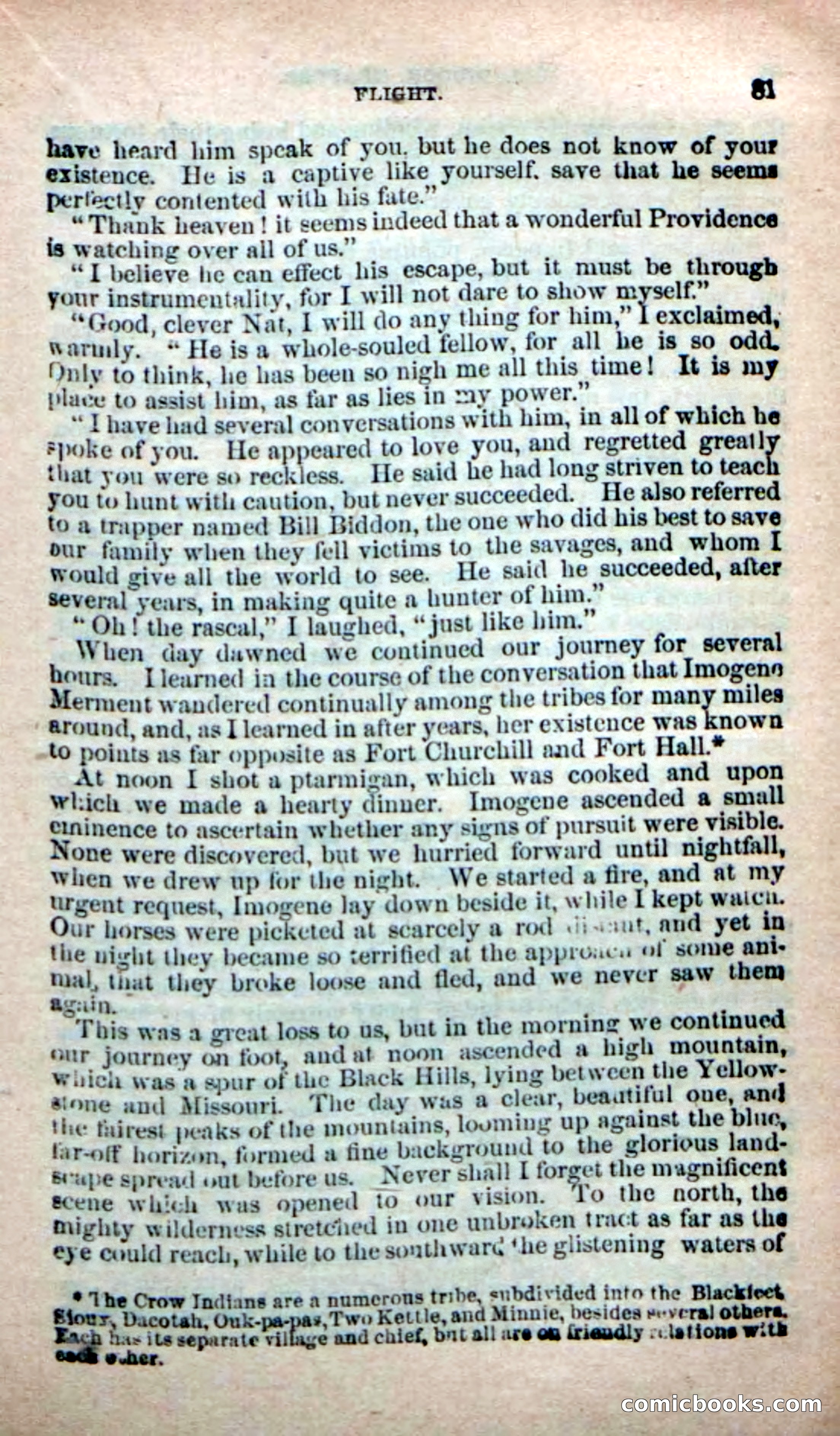 Beadle's New Dime Novels: Bill Biddon, Trapper — page 77 of 100