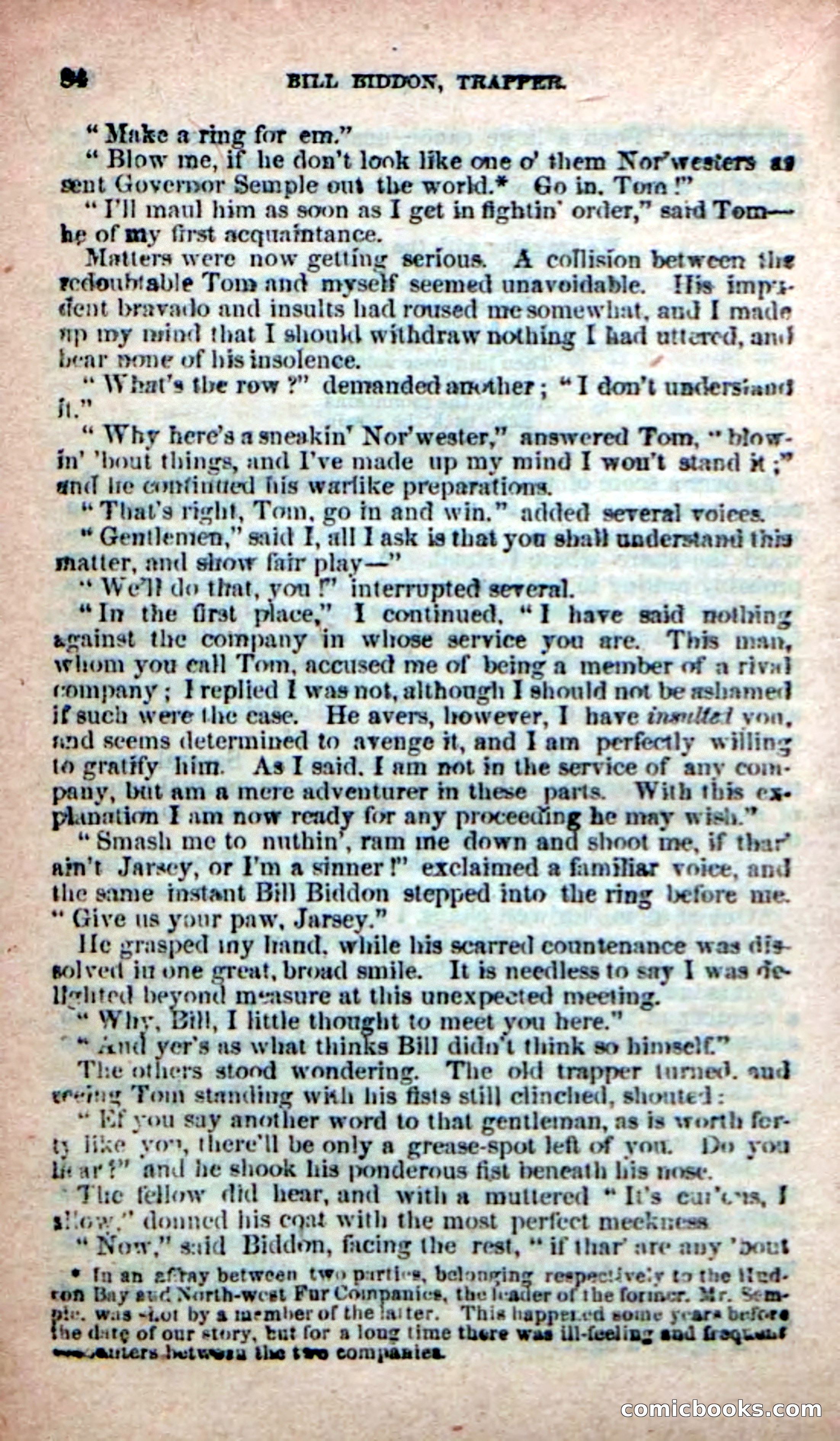 Beadle's New Dime Novels: Bill Biddon, Trapper — page 80 of 100