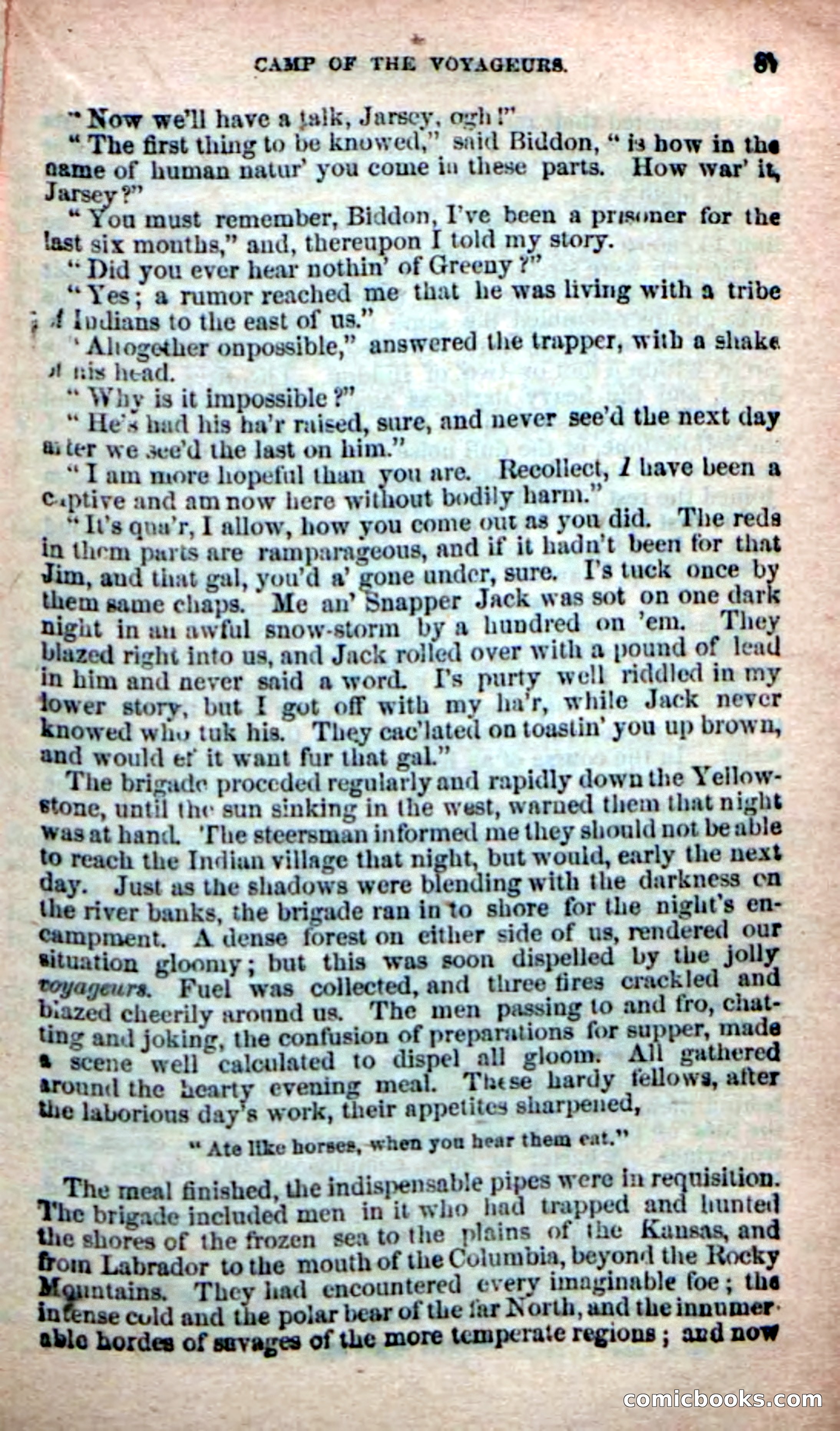 Beadle's New Dime Novels: Bill Biddon, Trapper — page 83 of 100