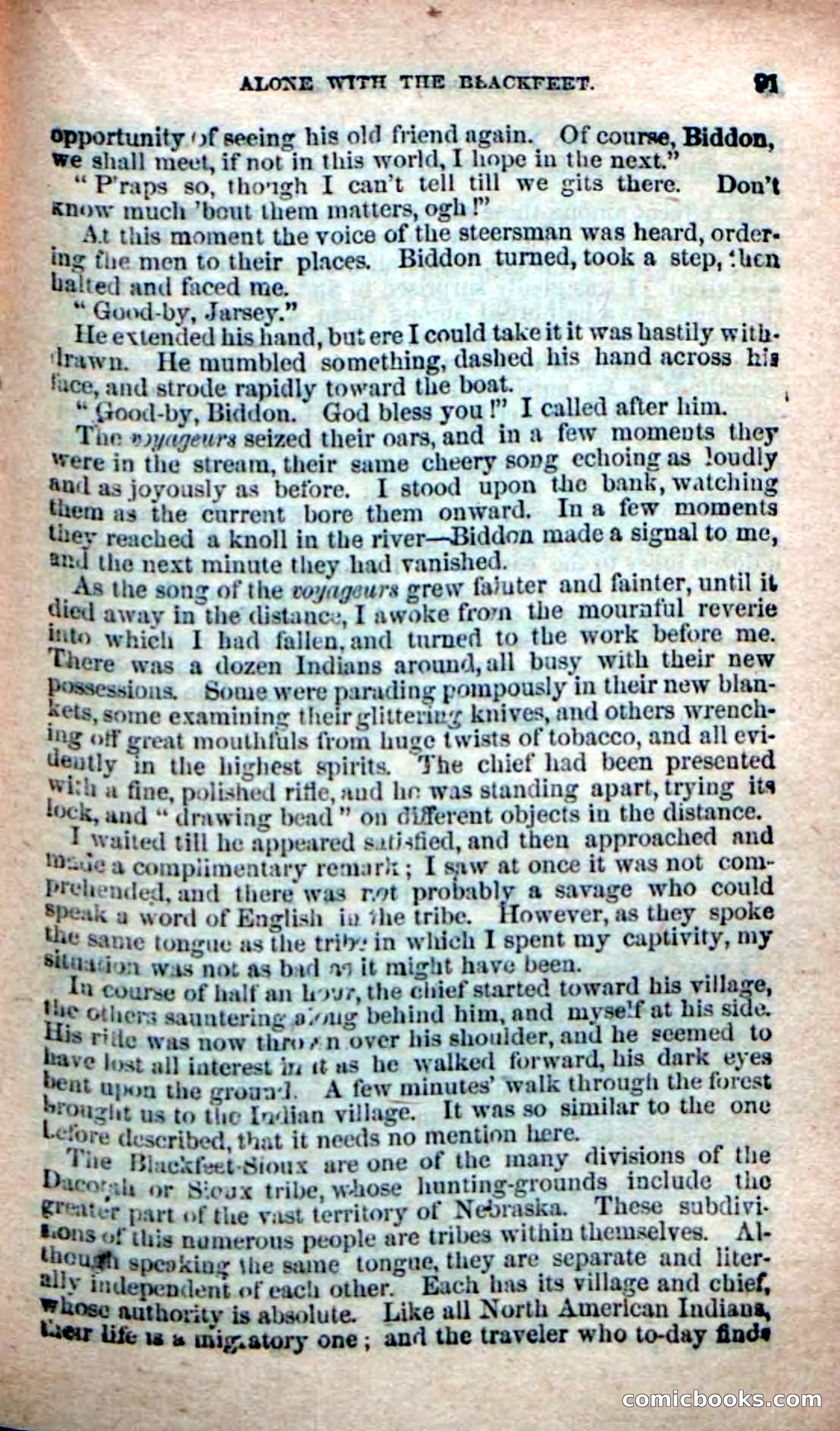 Beadle's New Dime Novels: Bill Biddon, Trapper — page 87 of 100