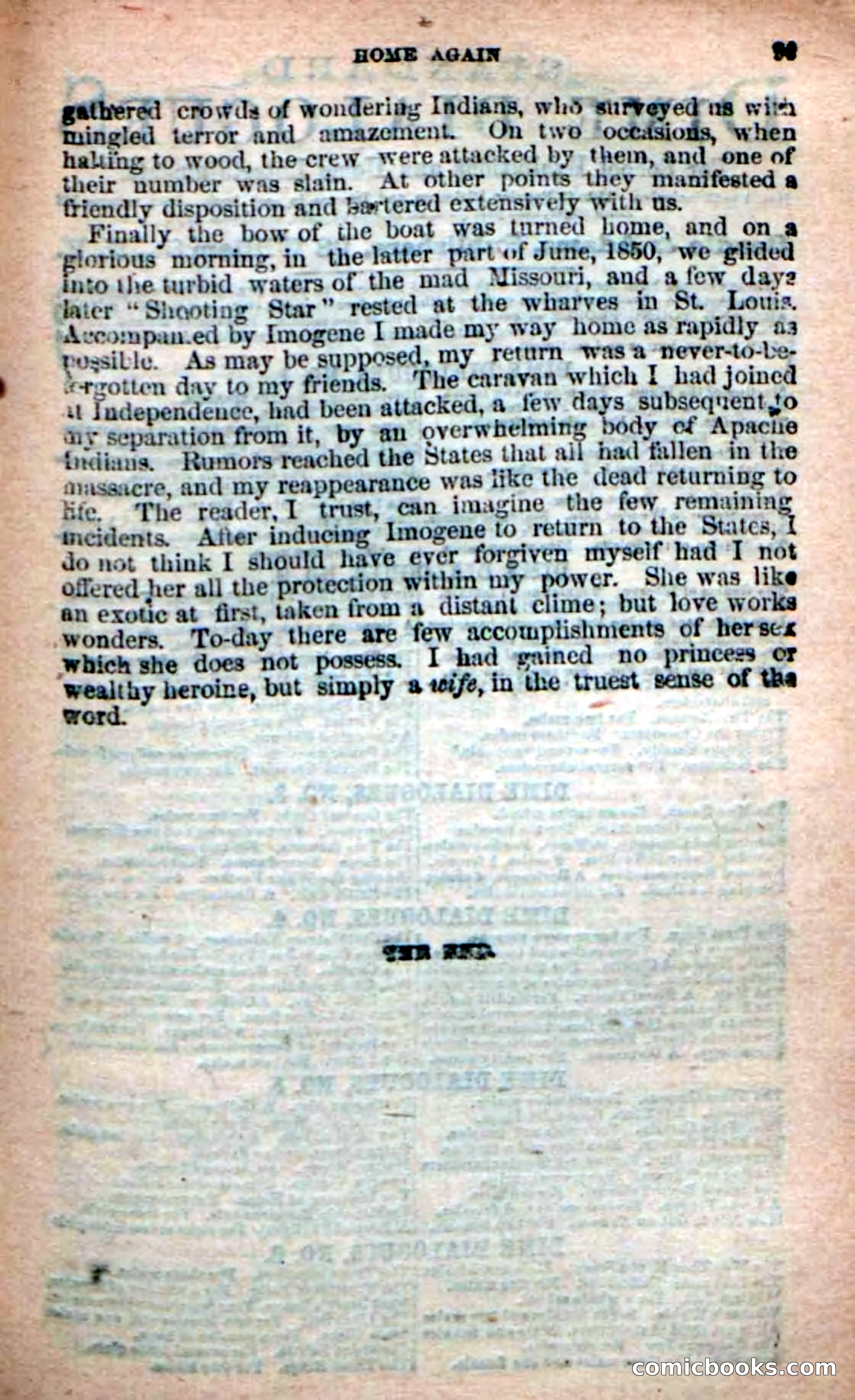 Beadle's New Dime Novels: Bill Biddon, Trapper — page 95 of 100