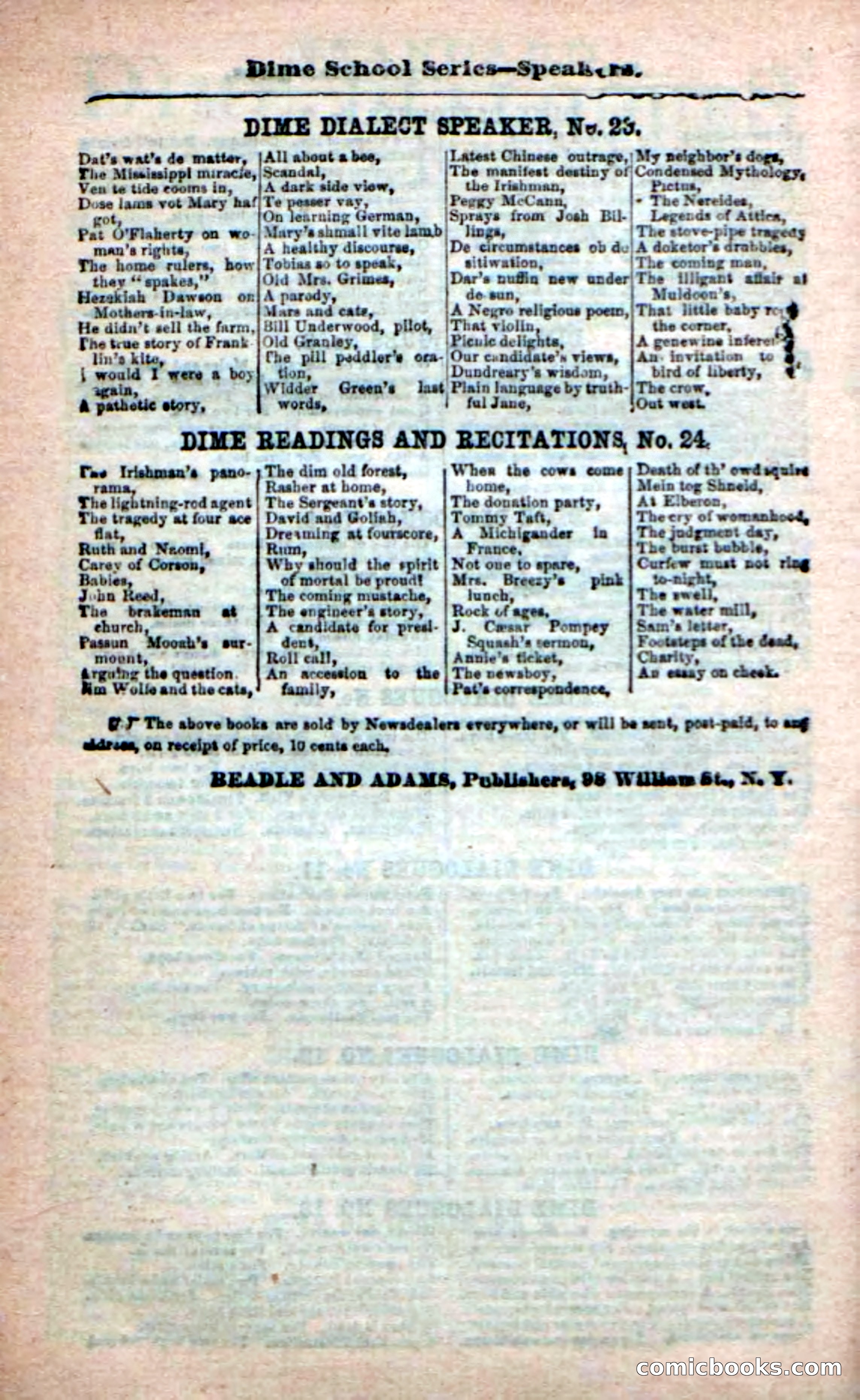 Beadle's New Dime Novels: Bill Biddon, Trapper — page 98 of 100