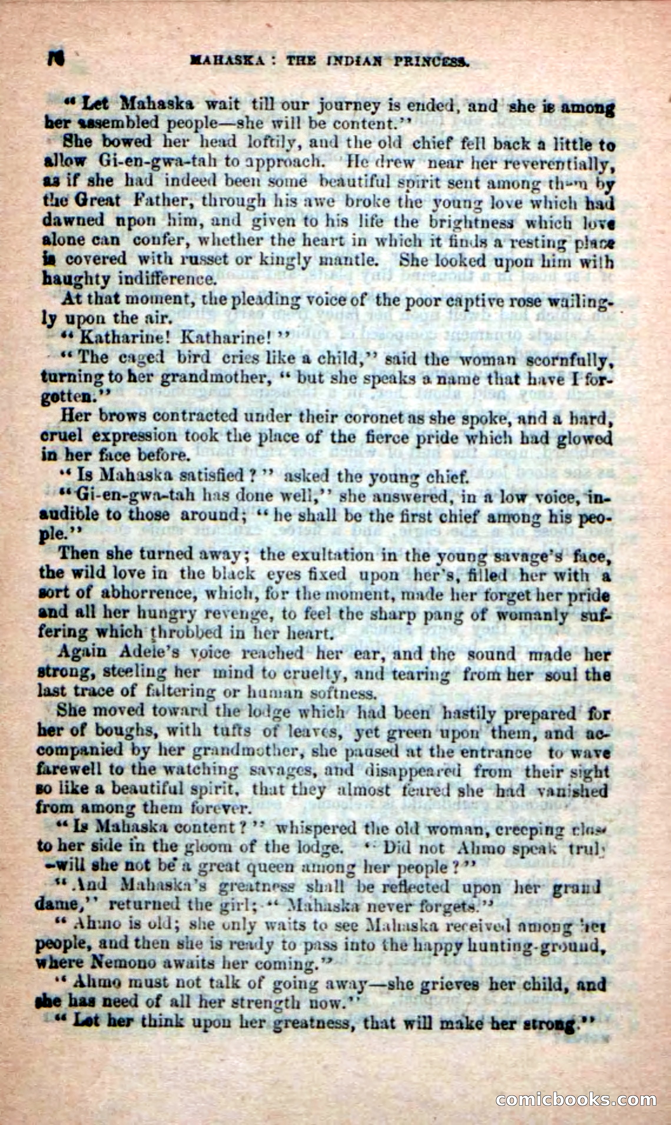 The Indian Princess — page 72 of 100