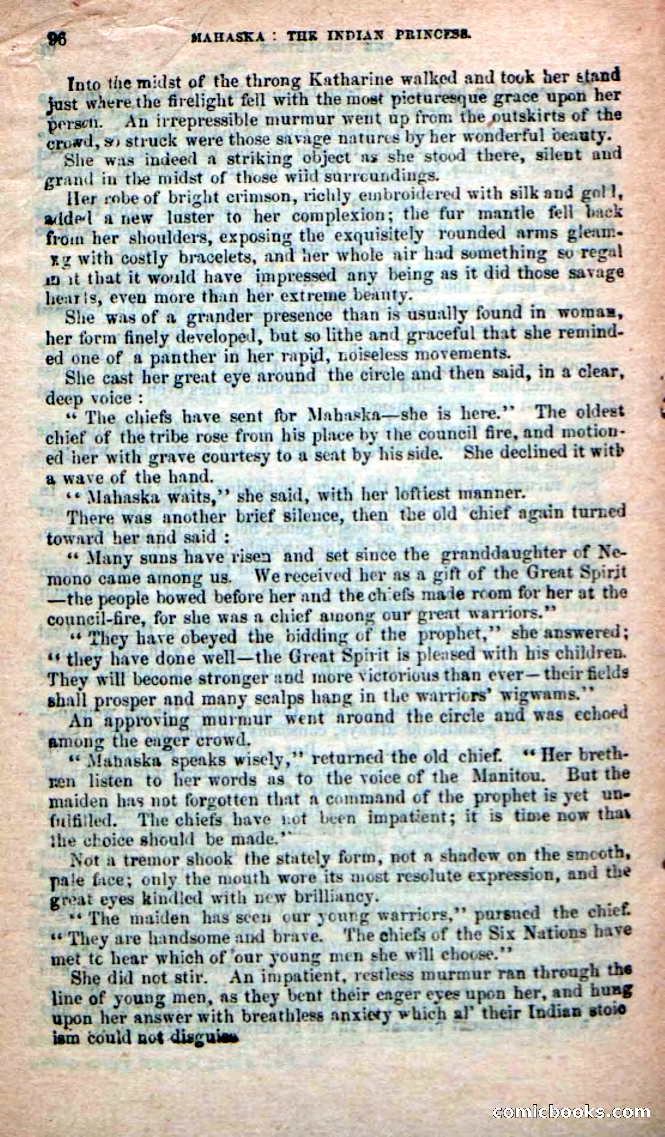 The Indian Princess — page 92 of 100
