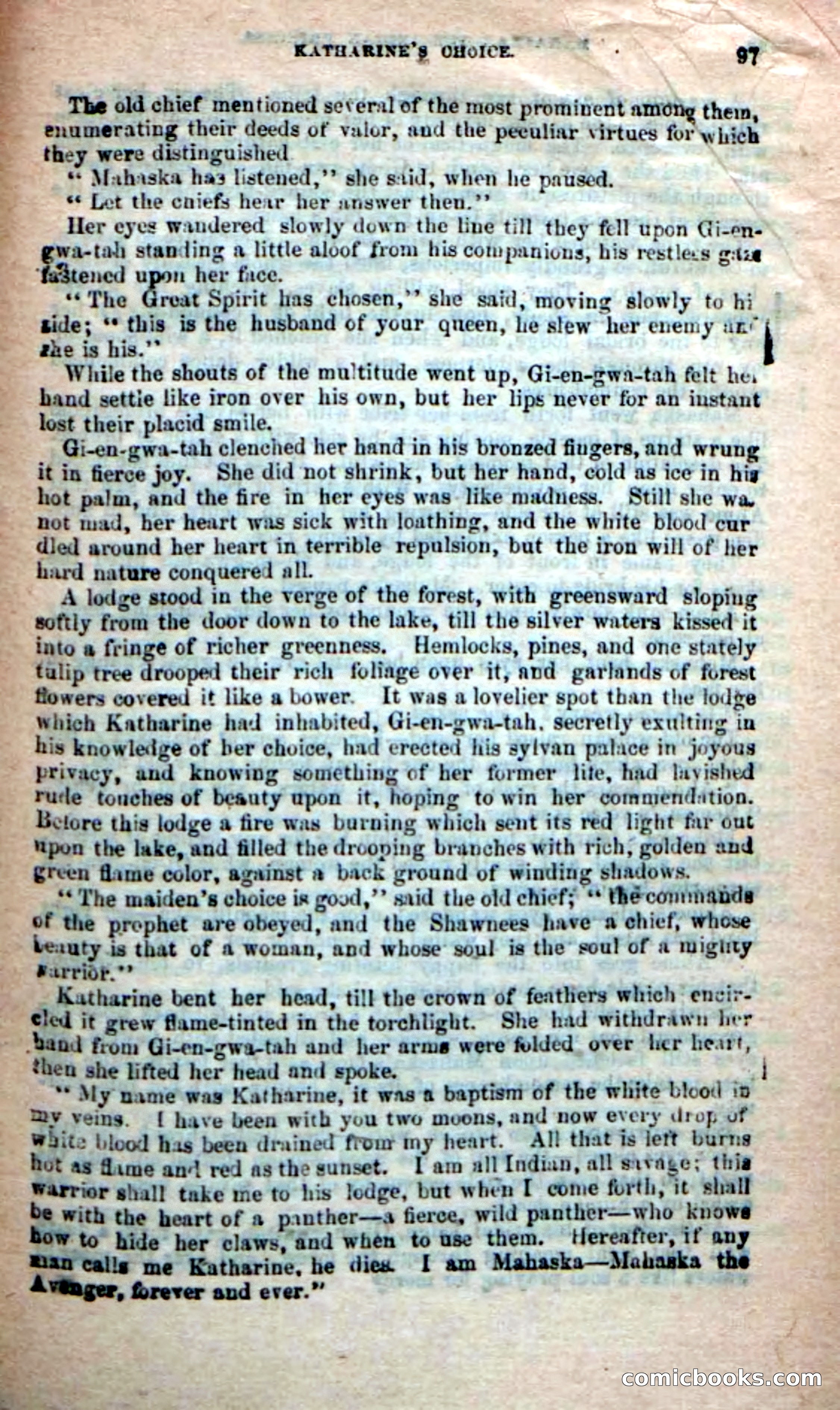 The Indian Princess — page 93 of 100