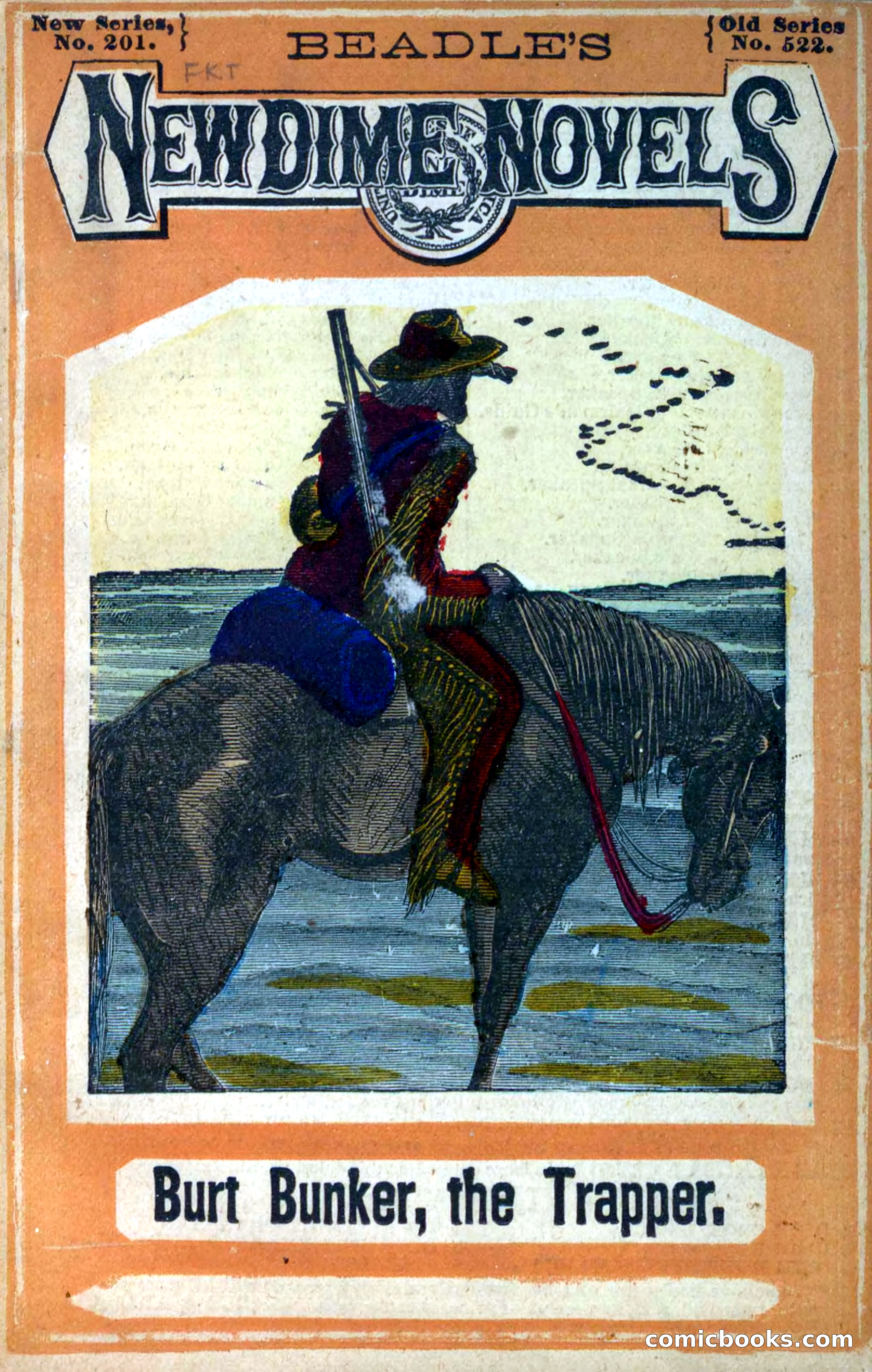 Beadle's New Dime Novels: Burt Bunker, the Trapper