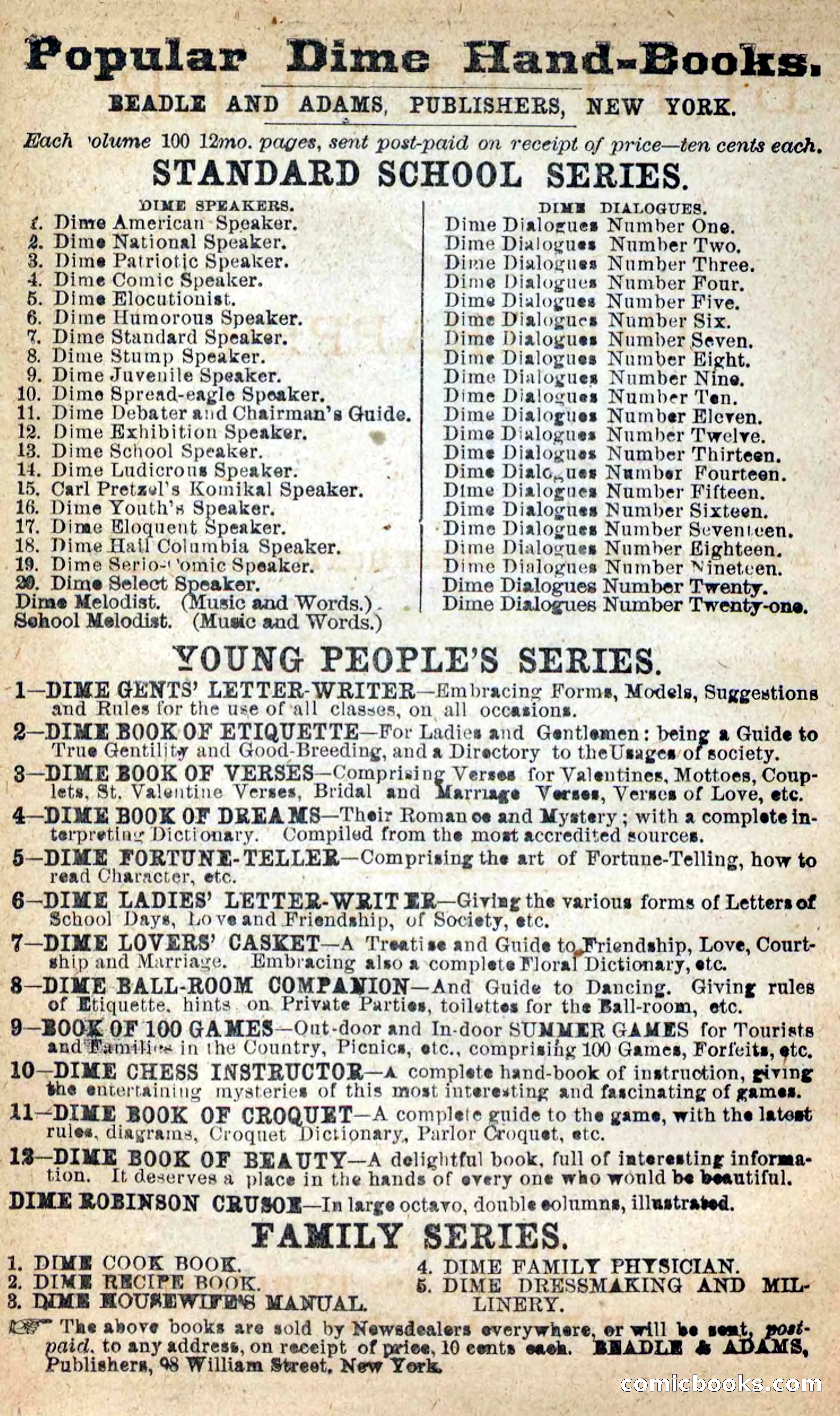 Beadle's New Dime Novels: Burt Bunker, the Trapper — page 2 of 100