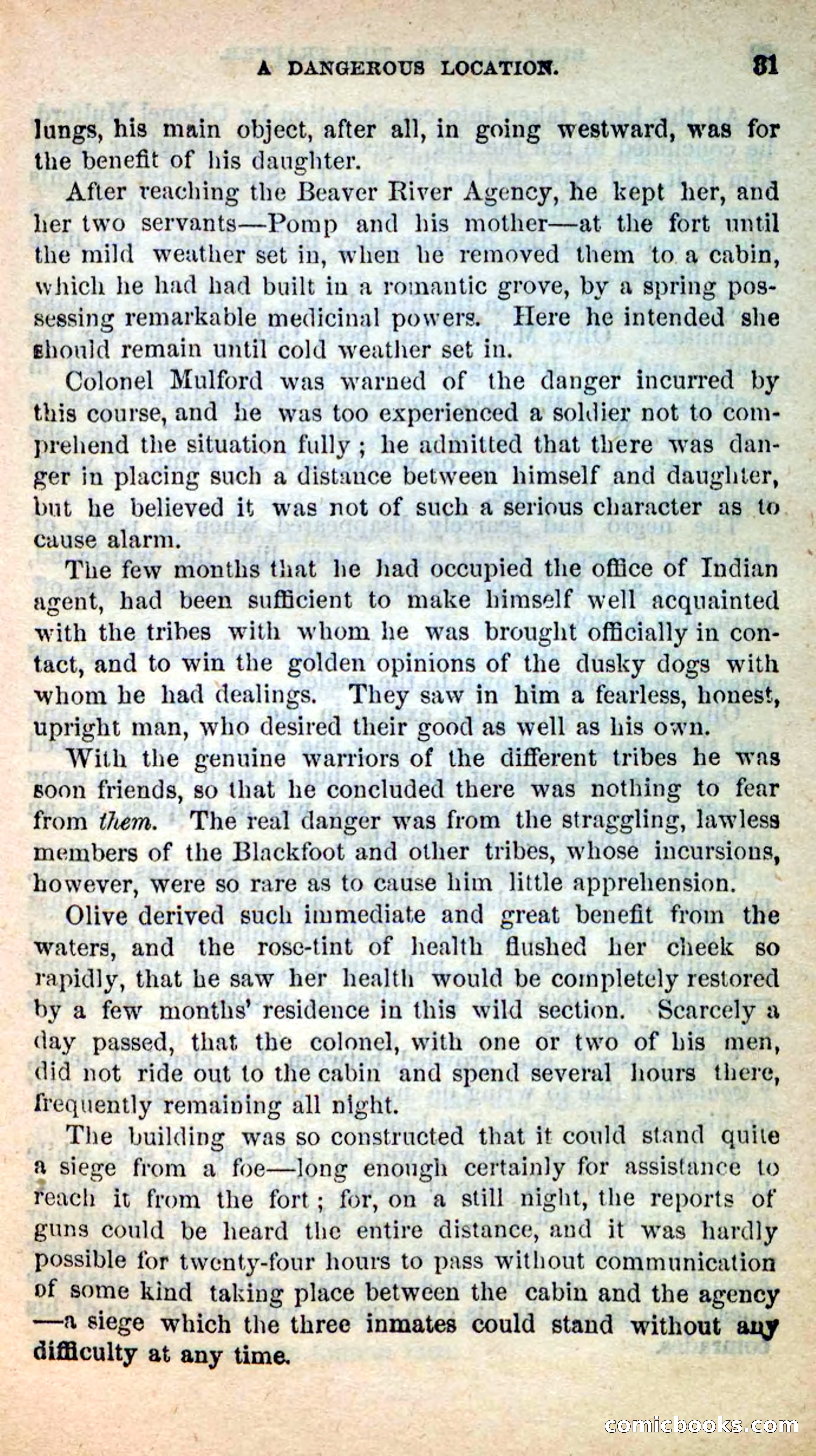 Beadle's New Dime Novels: Burt Bunker, the Trapper — page 27 of 100