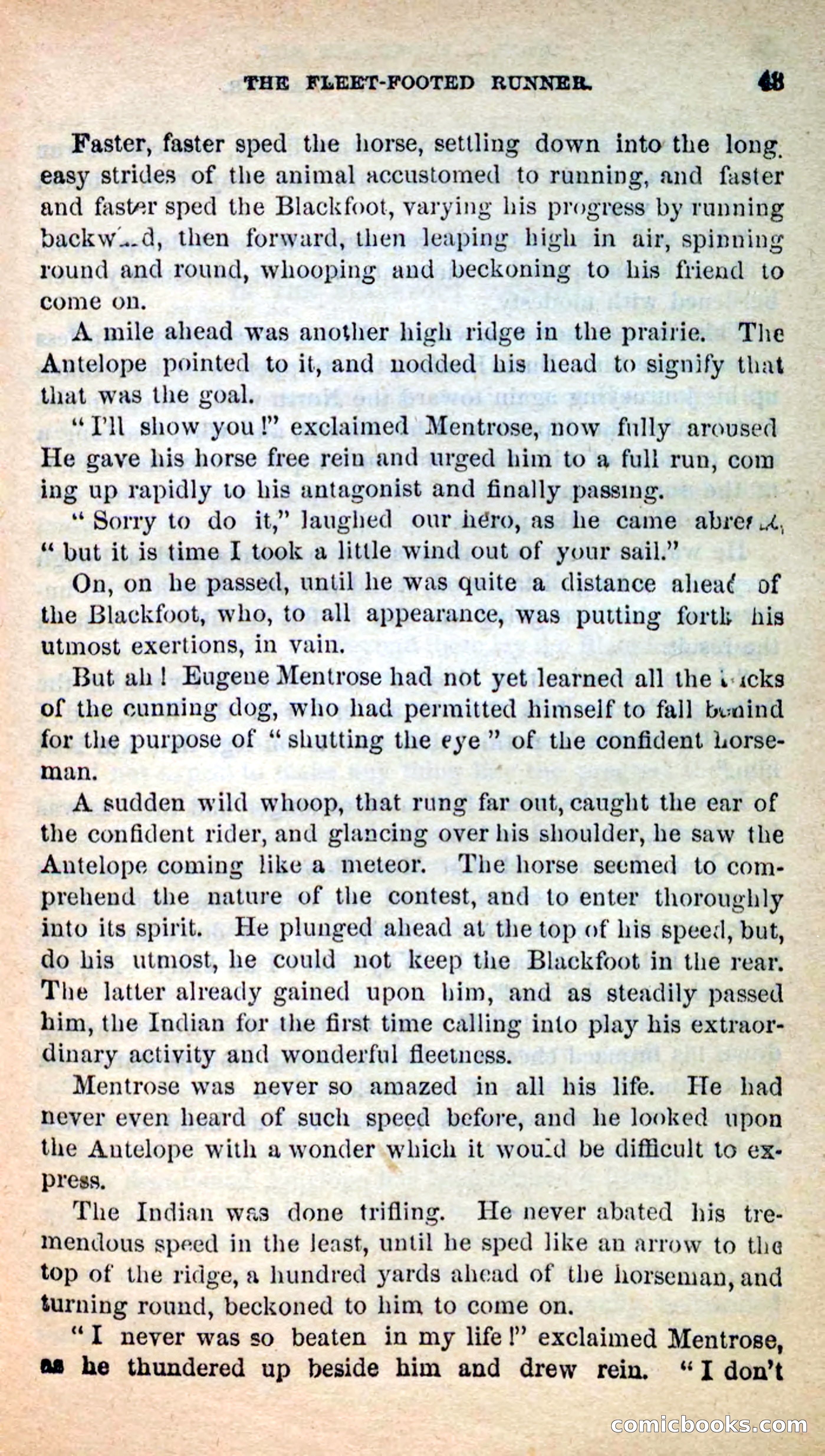 Beadle's New Dime Novels: Burt Bunker, the Trapper — page 39 of 100