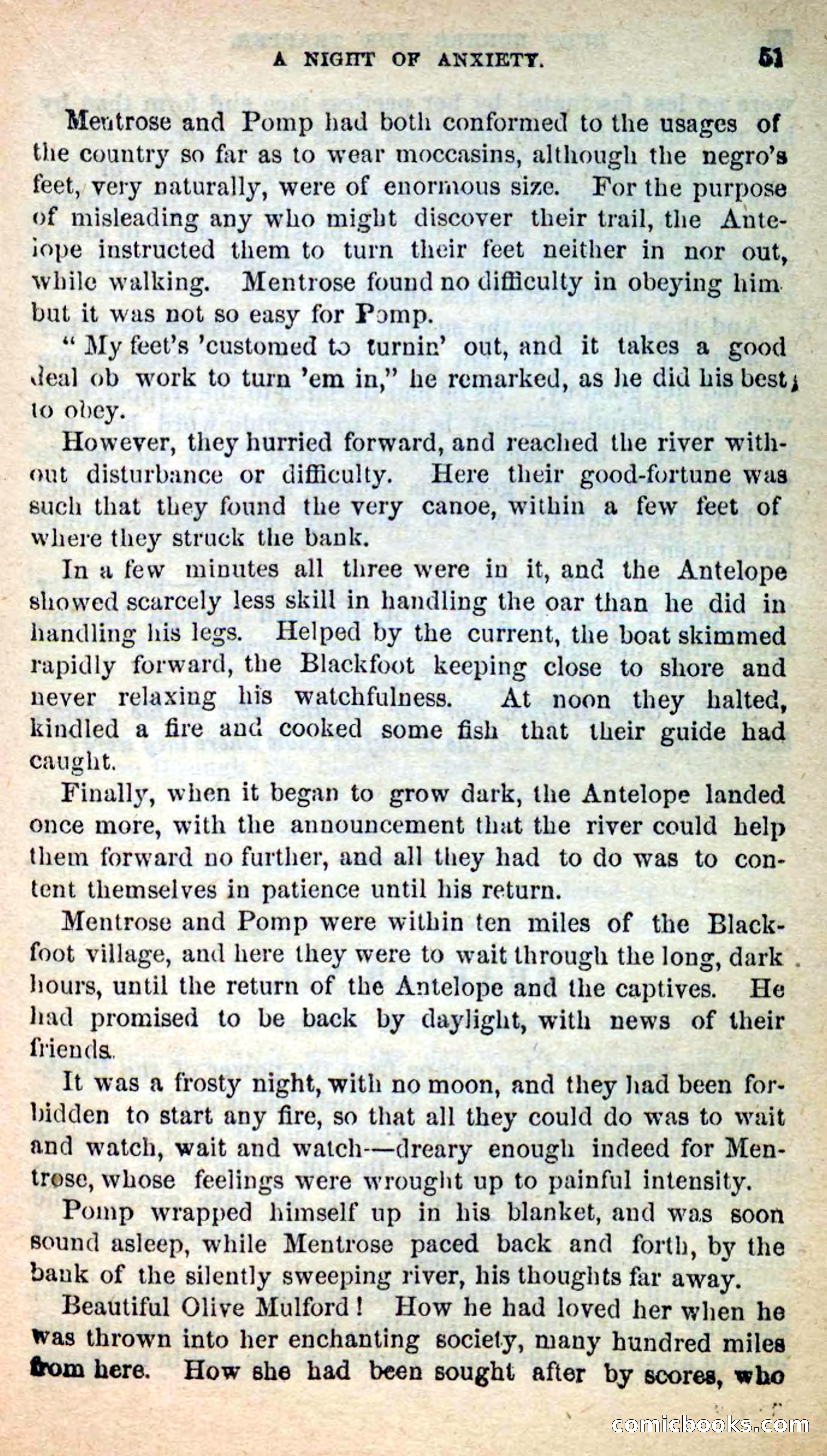 Beadle's New Dime Novels: Burt Bunker, the Trapper — page 47 of 100