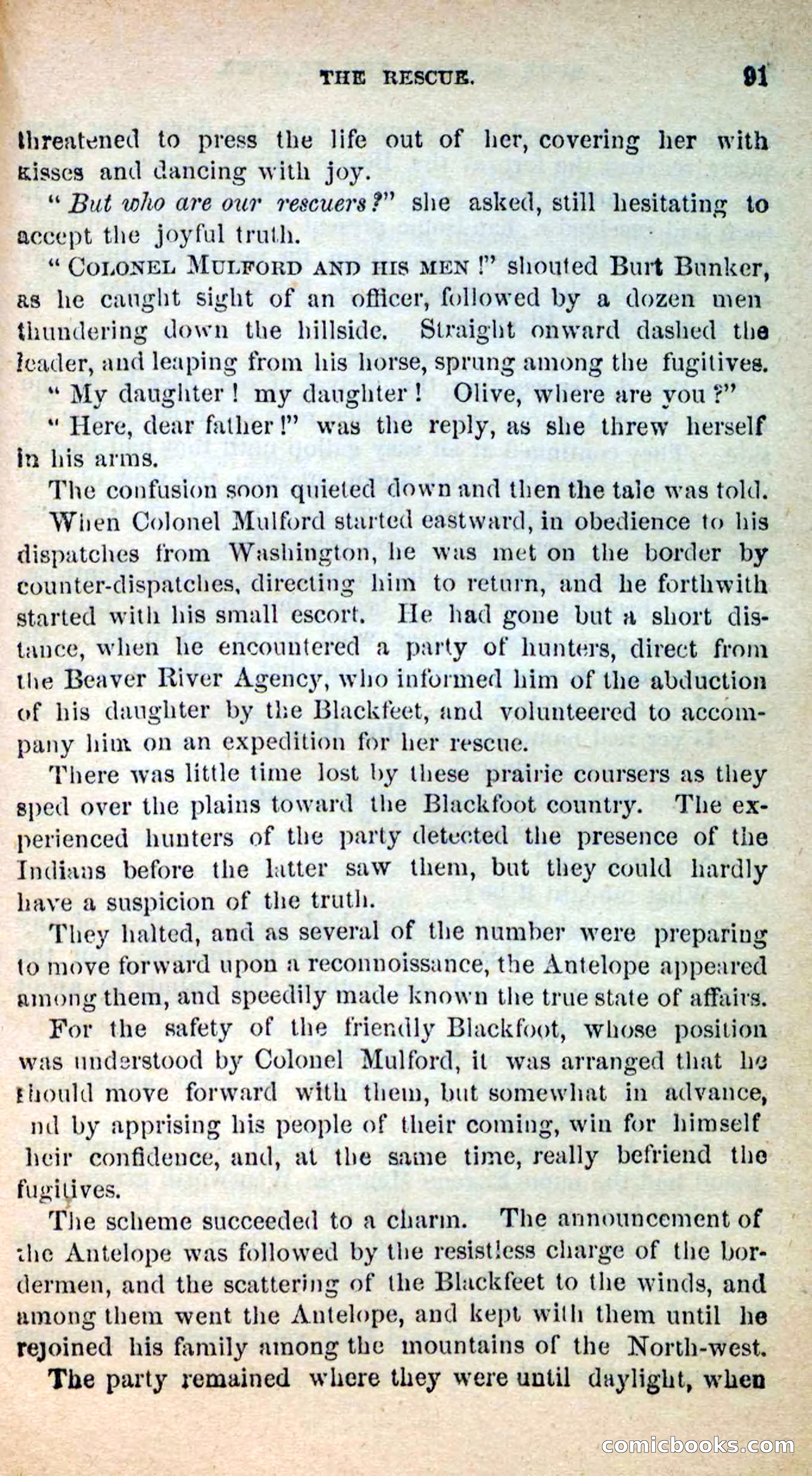 Beadle's New Dime Novels: Burt Bunker, the Trapper — page 87 of 100