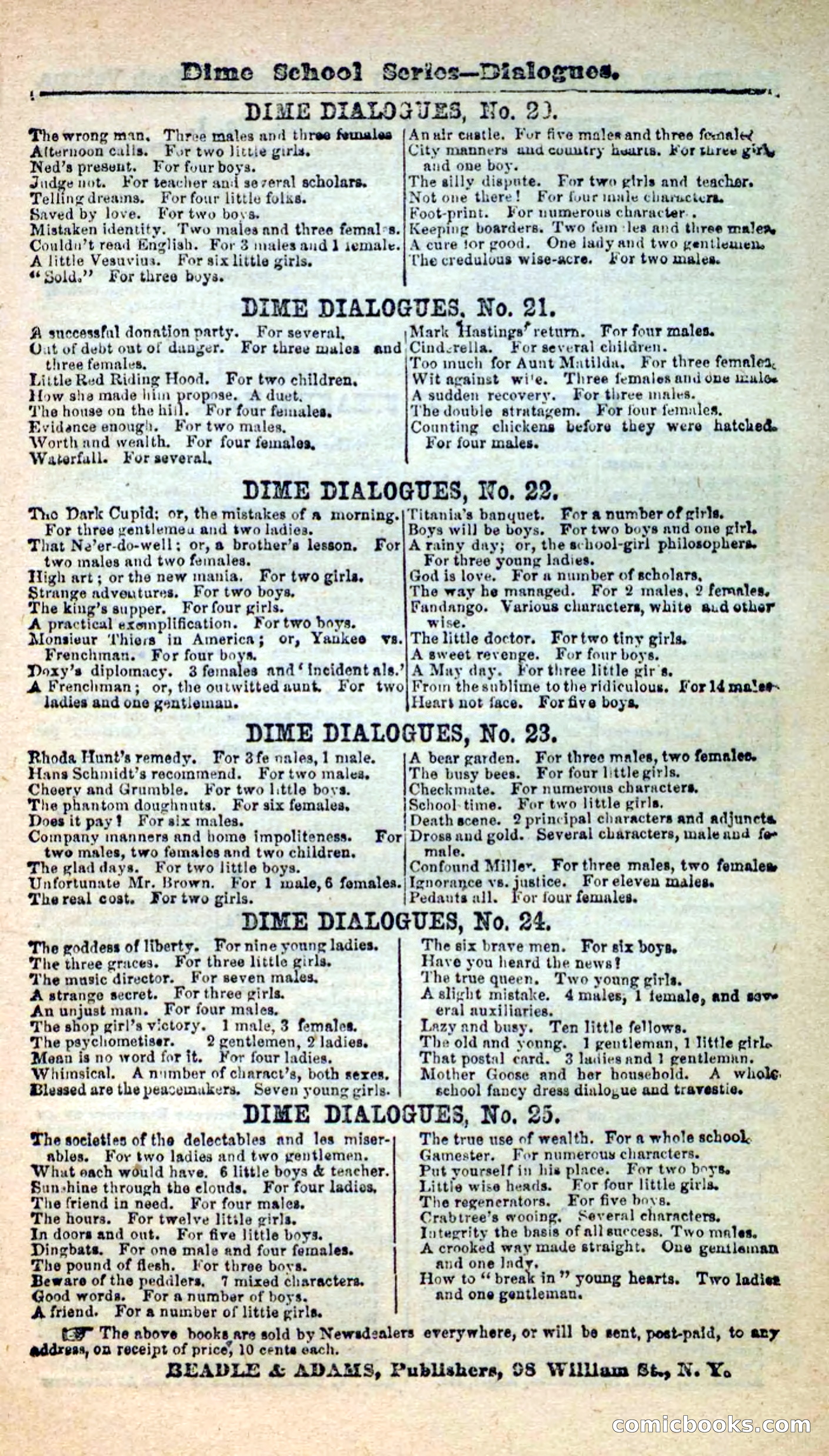 Beadle's New Dime Novels: Burt Bunker, the Trapper — page 95 of 100