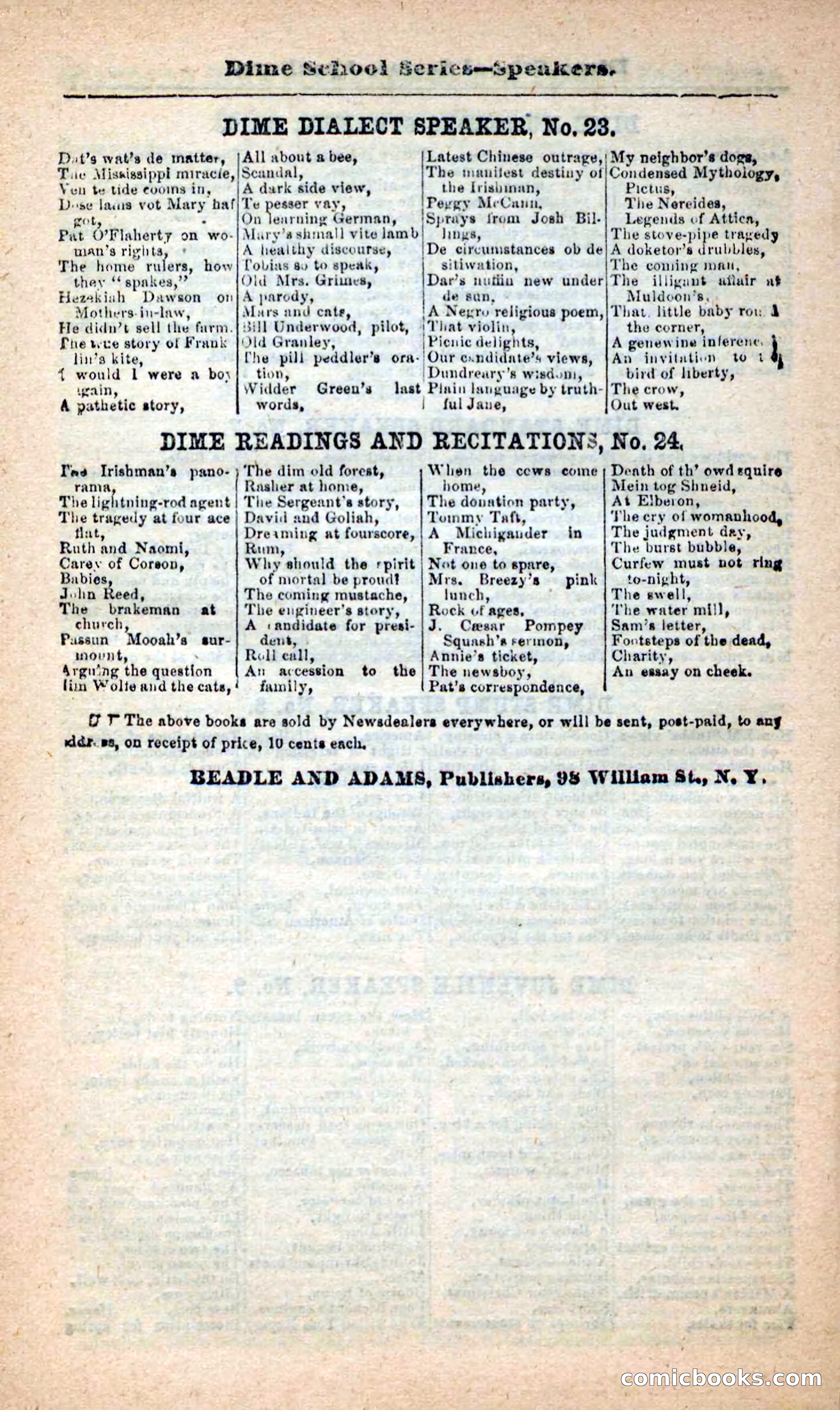 Beadle's New Dime Novels: Burt Bunker, the Trapper — page 98 of 100