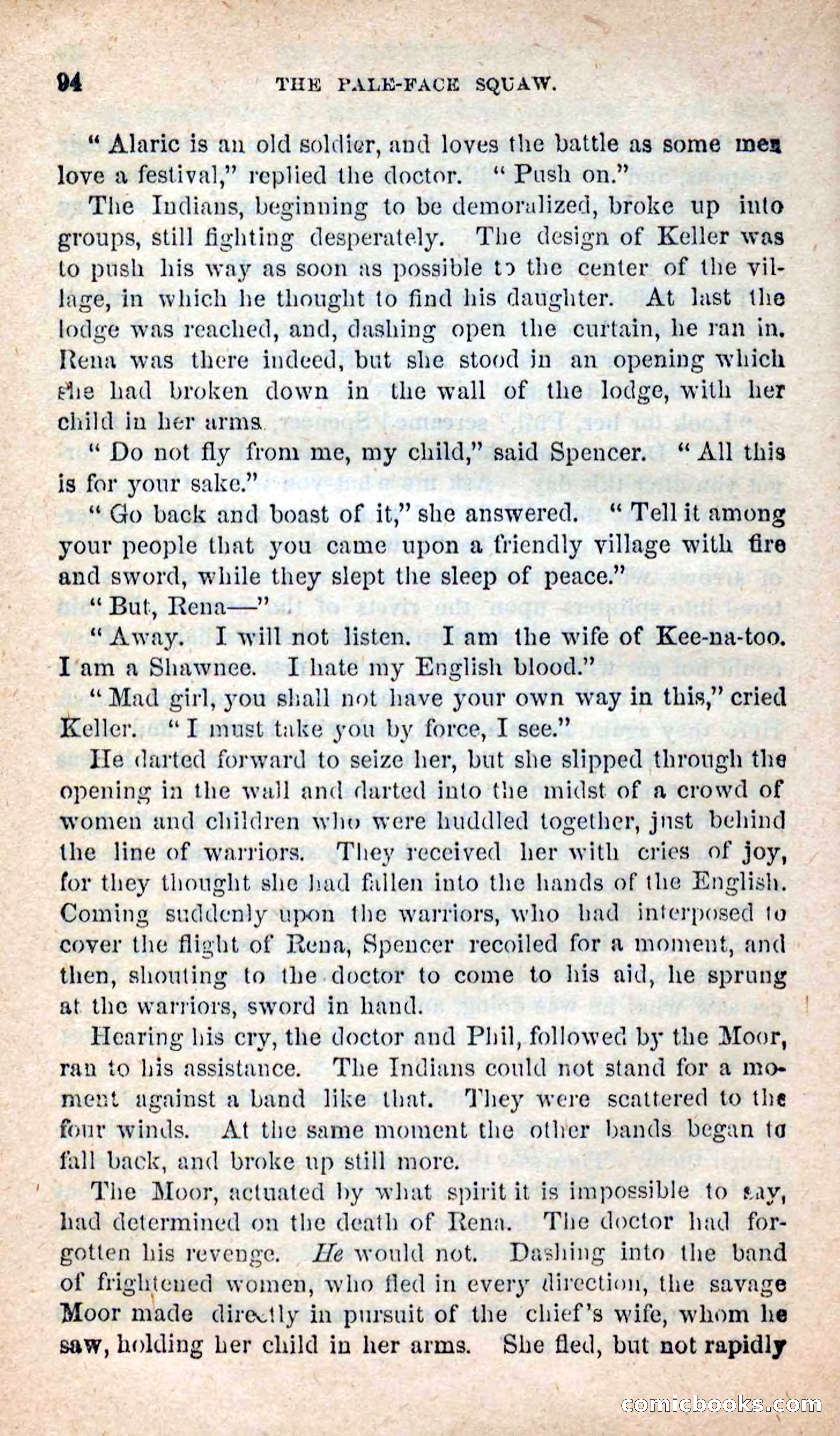 The Pale-Face Squaw — page 90 of 100