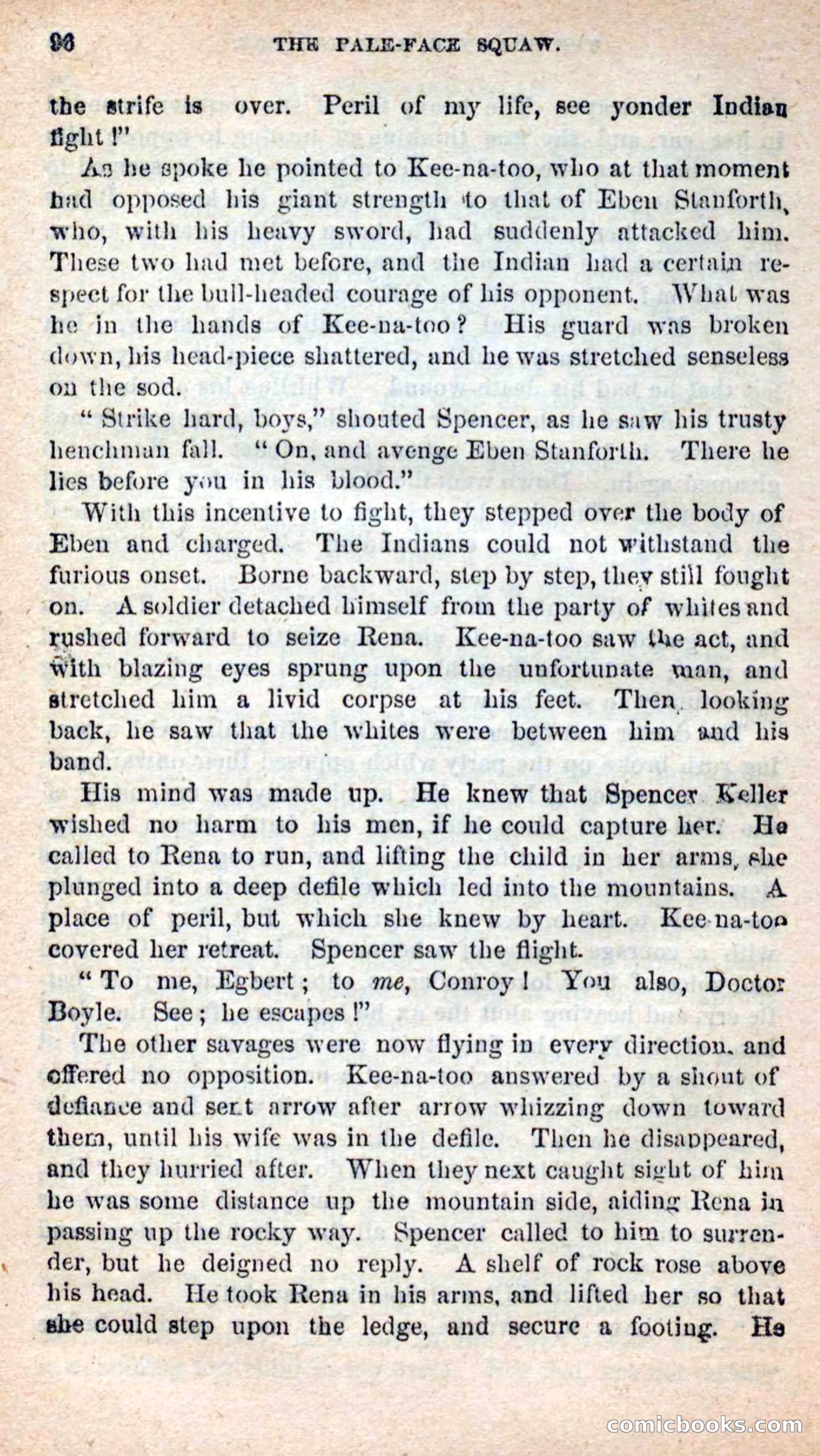 The Pale-Face Squaw — page 92 of 100