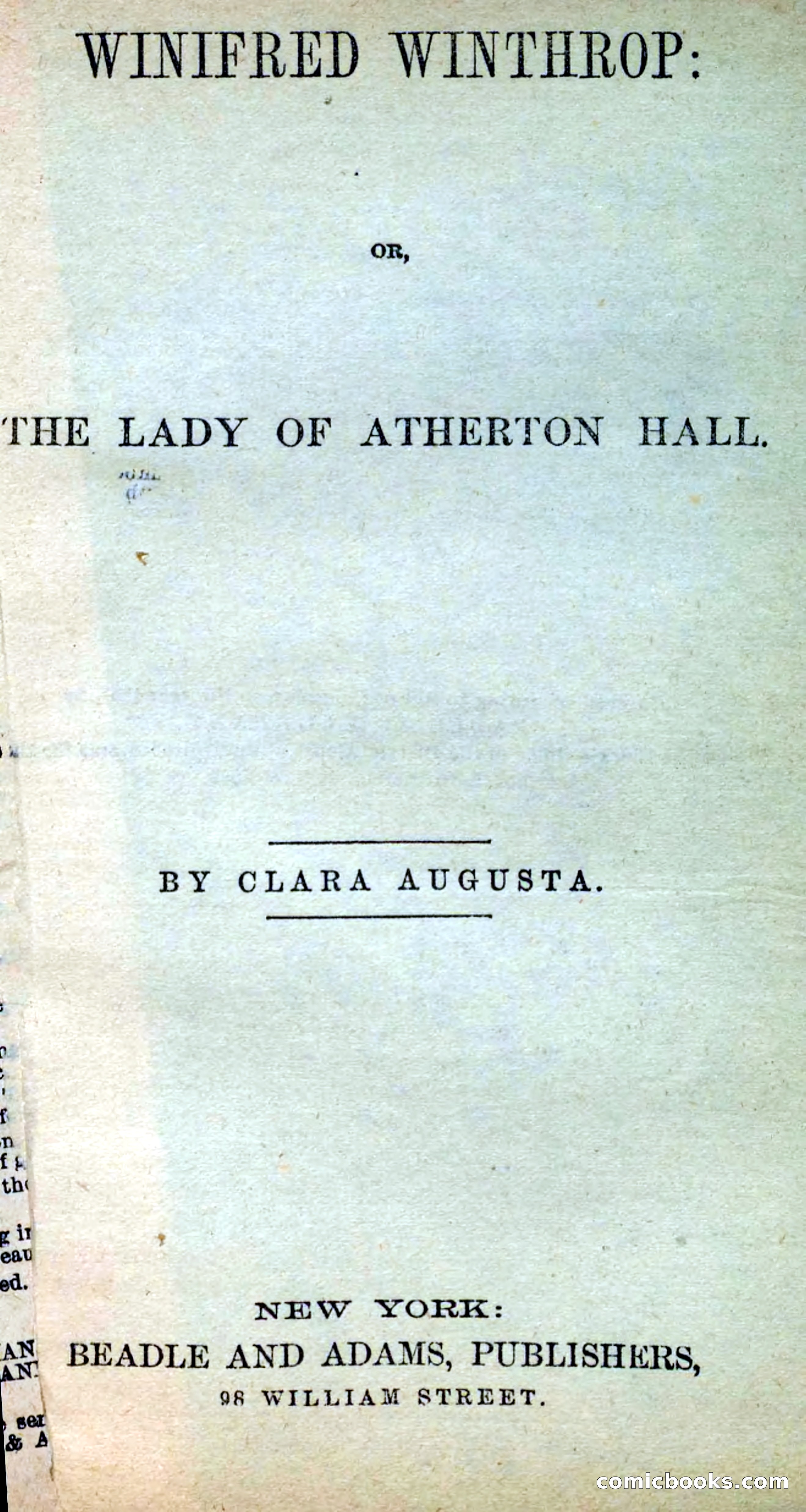 Winifred Winthrop — page 3 of 100