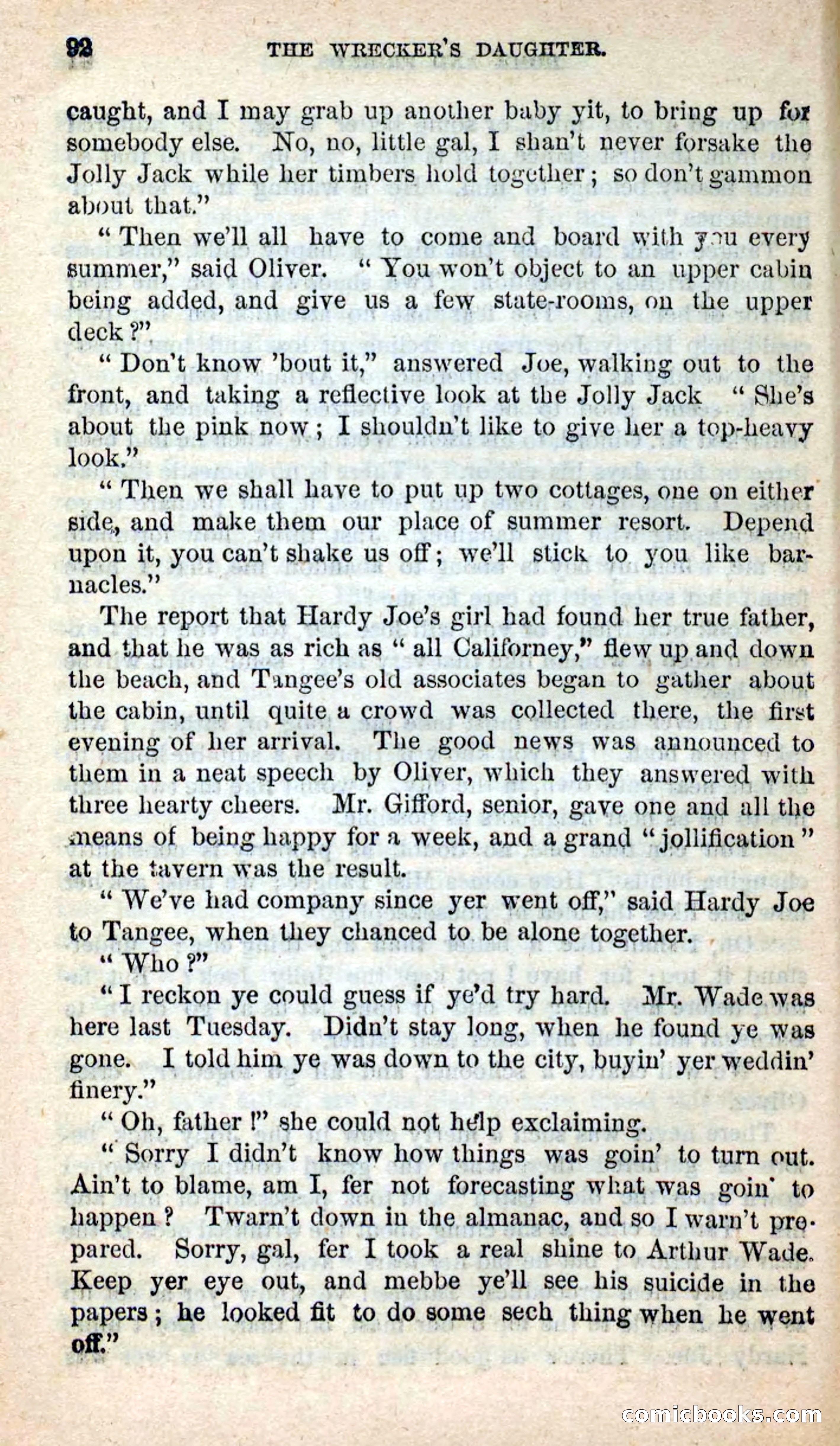 The Wrecker's Daughter — page 88 of 100