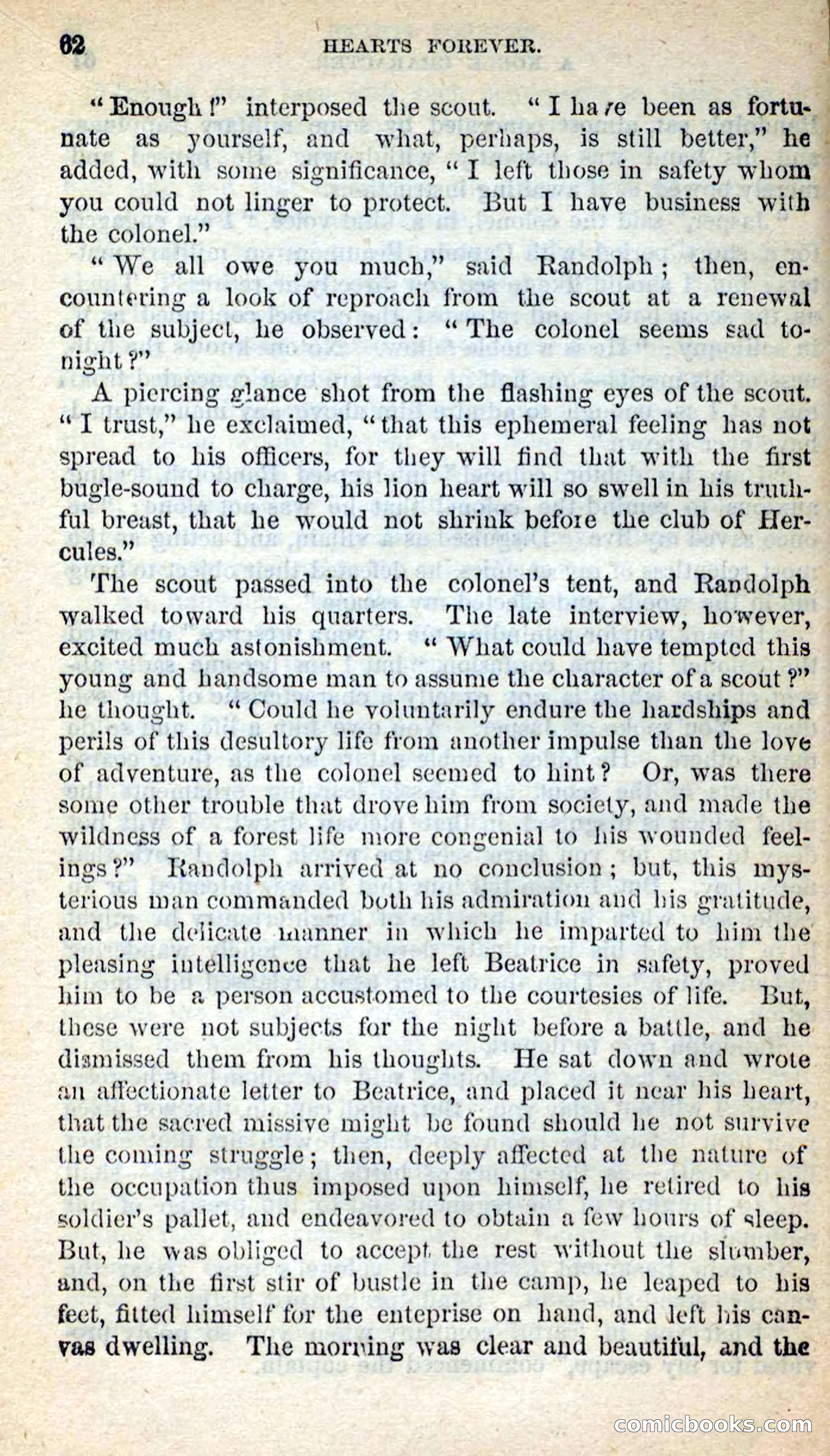 Beadle's New Dime Novels, No. 205 — page 58 of 100