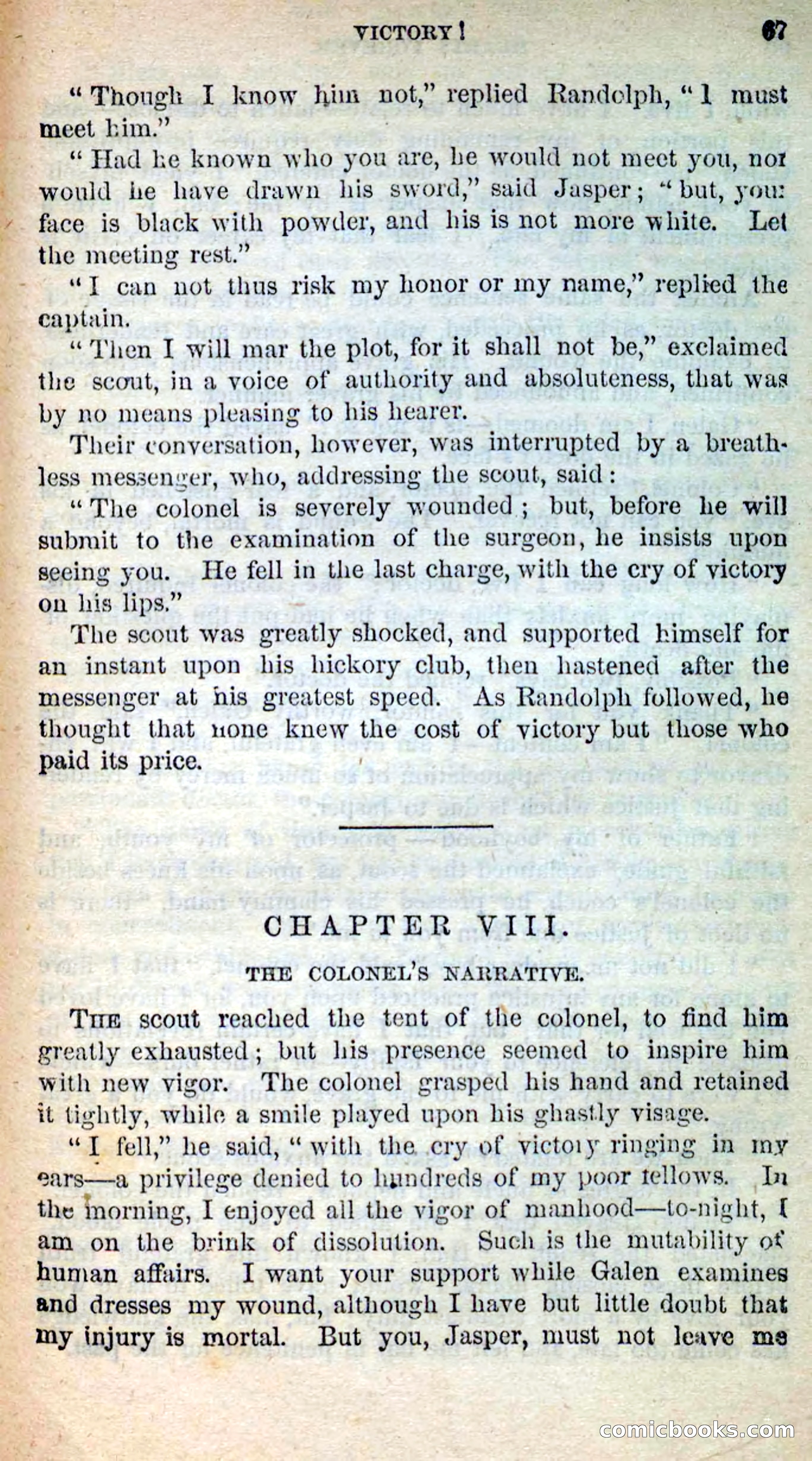 Beadle's New Dime Novels, No. 205 — page 63 of 100
