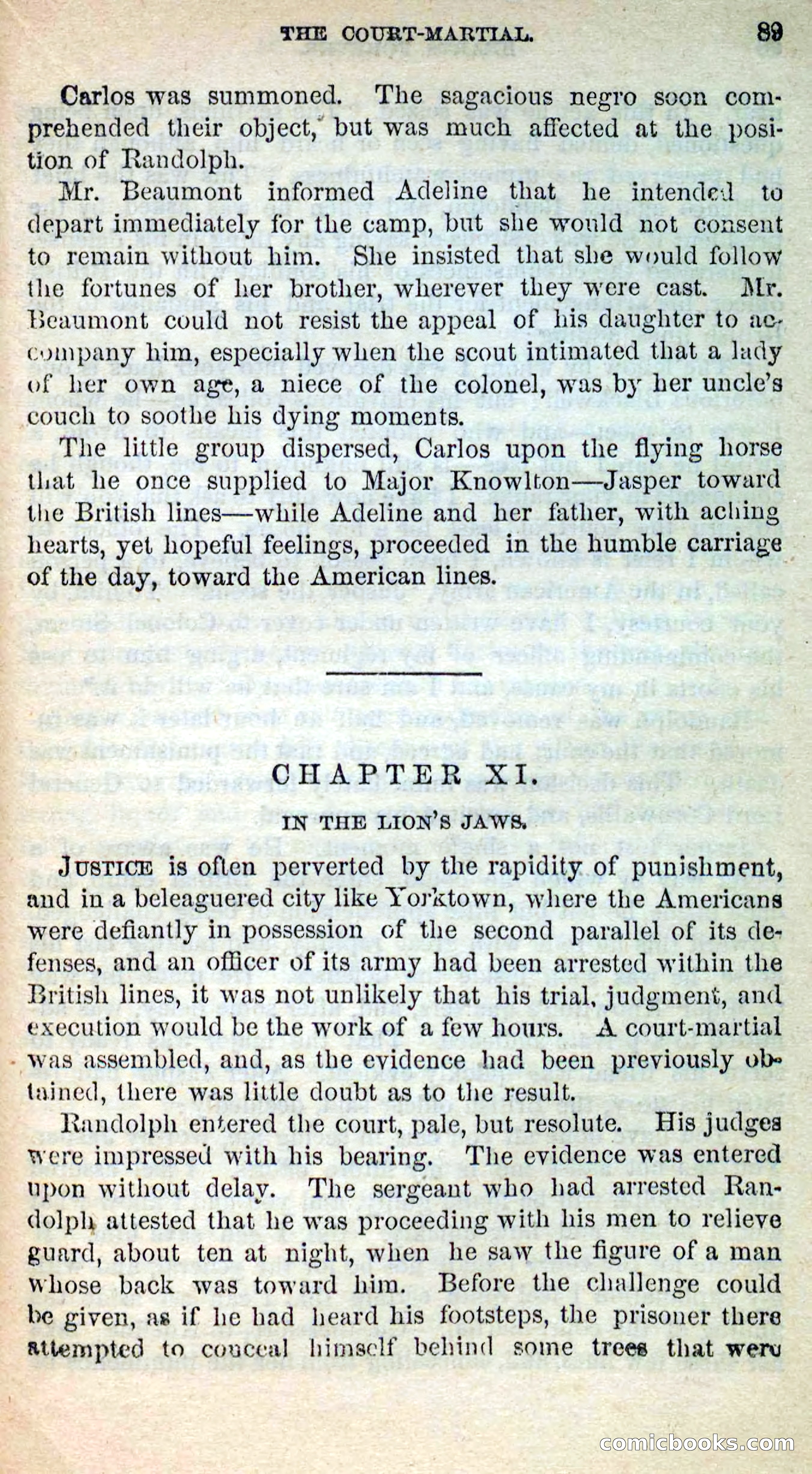 Beadle's New Dime Novels, No. 205 — page 85 of 100
