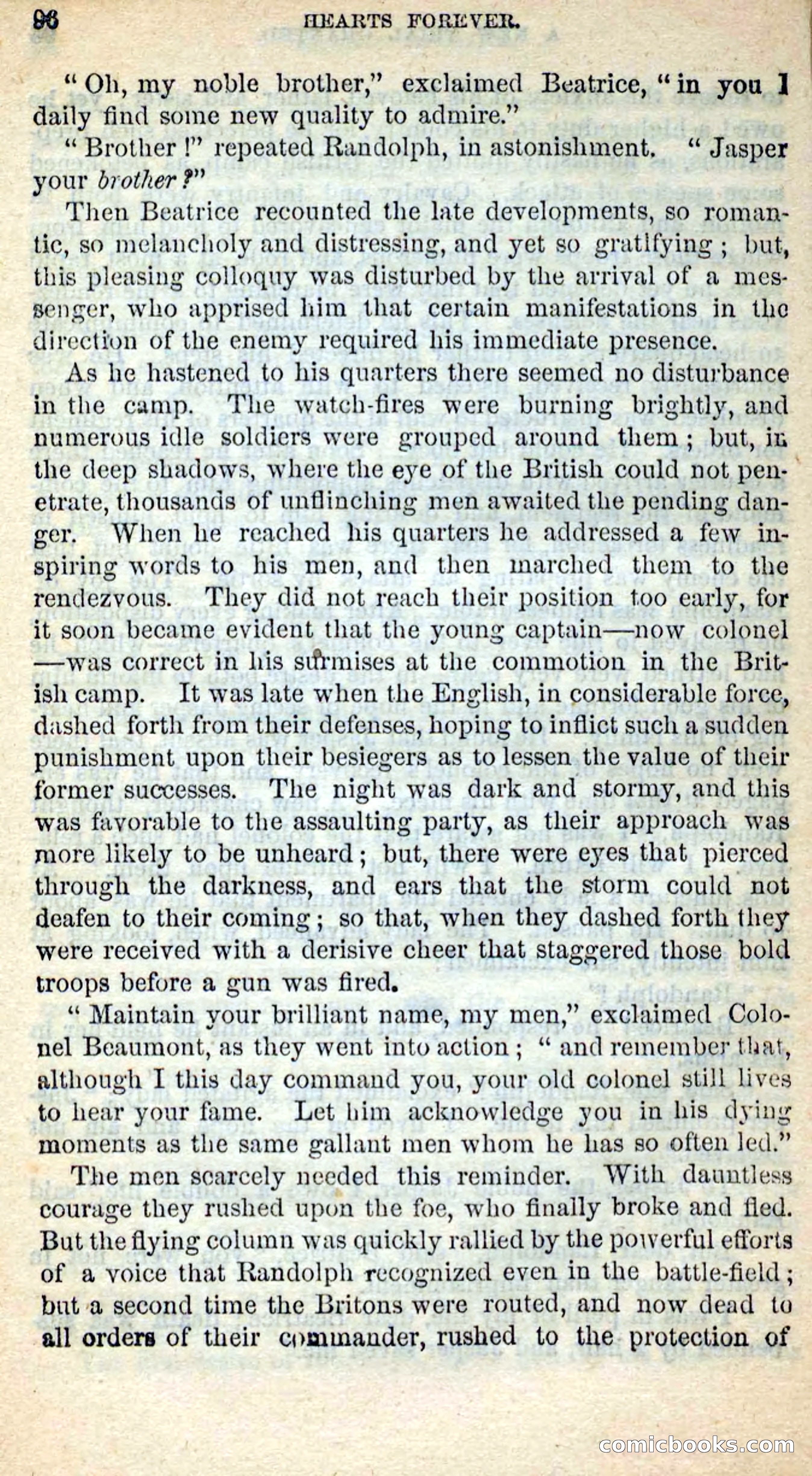 Beadle's New Dime Novels, No. 205 — page 92 of 100
