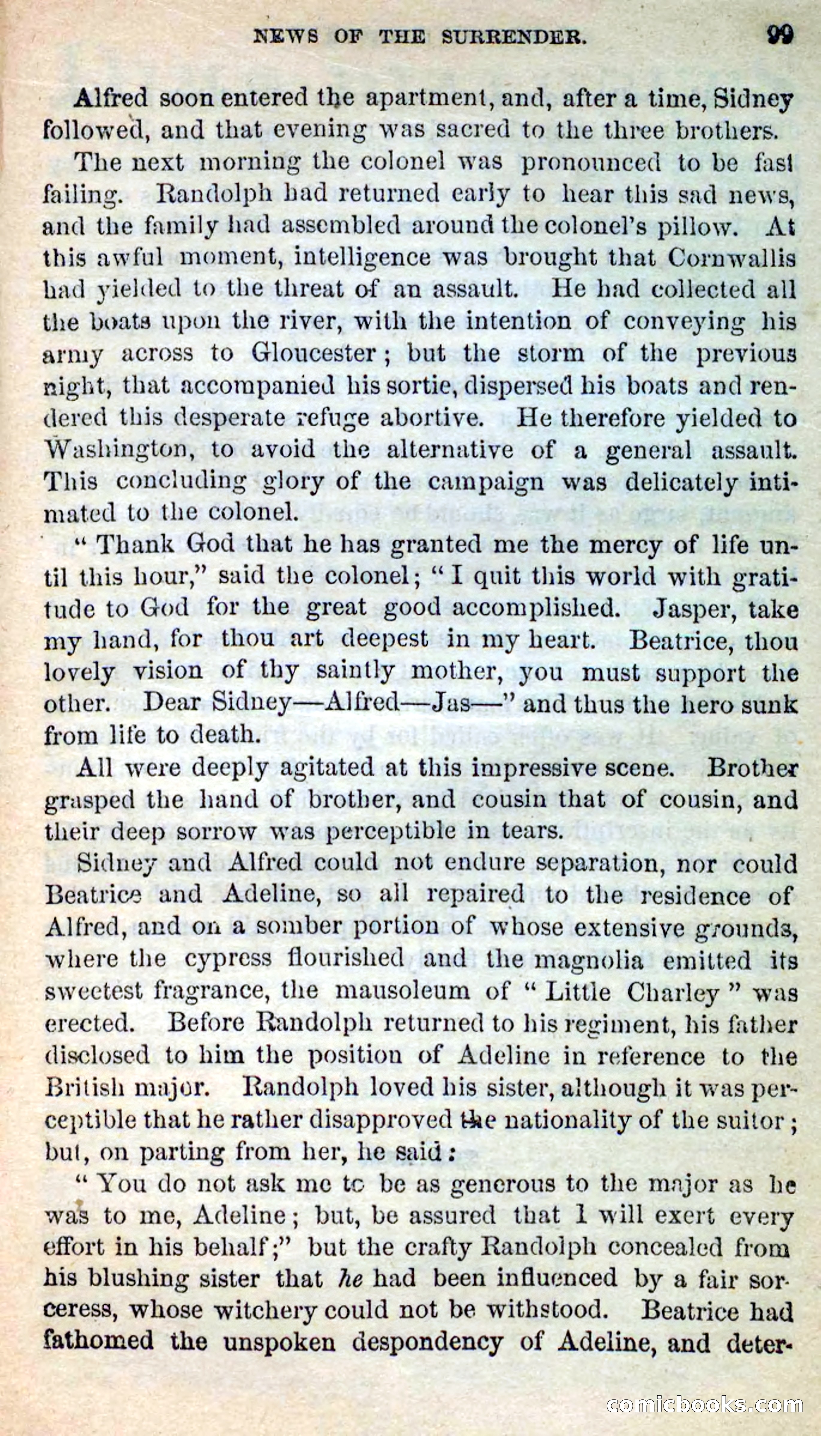 Beadle's New Dime Novels, No. 205 — page 95 of 100