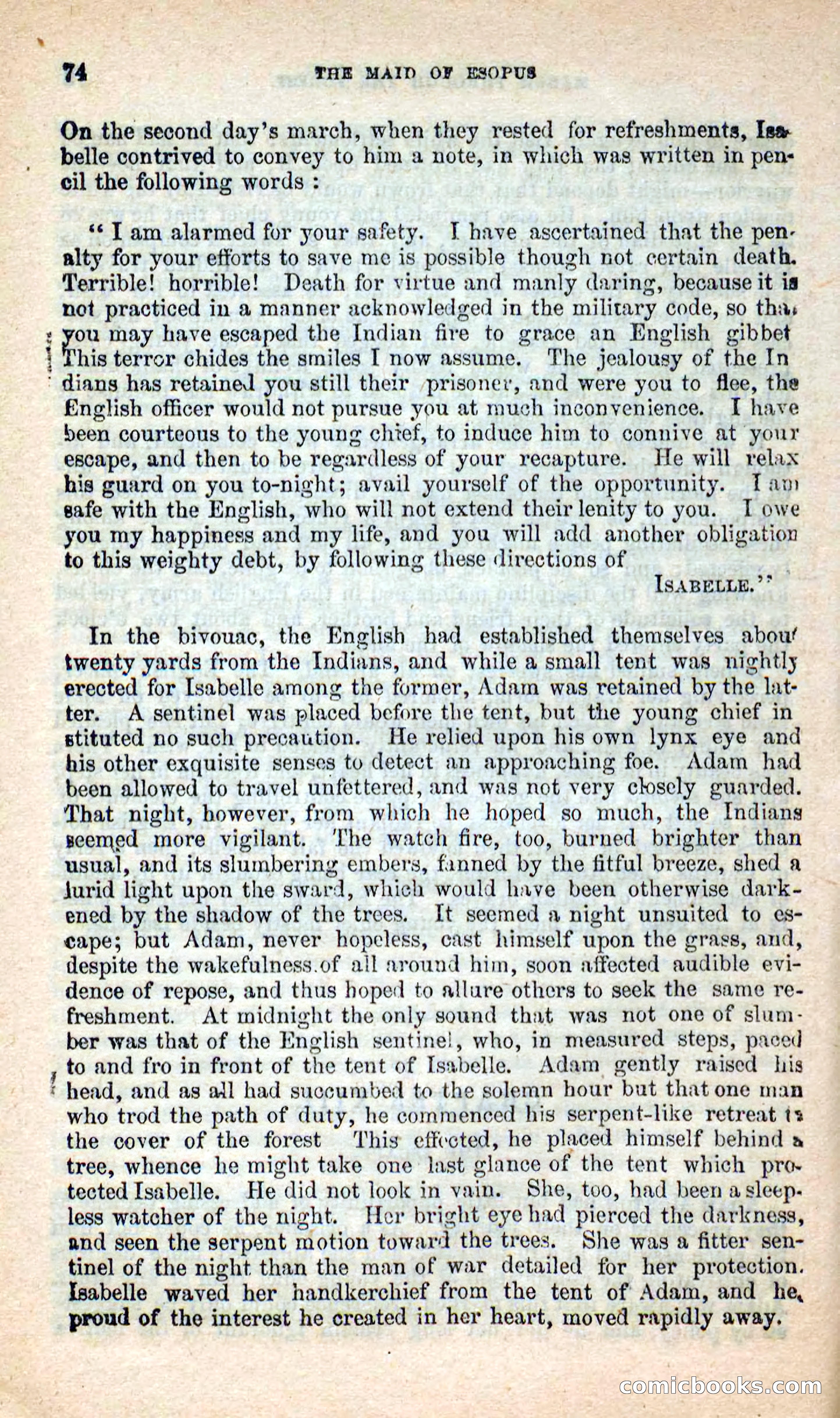 The Maid of Esopus — page 70 of 100