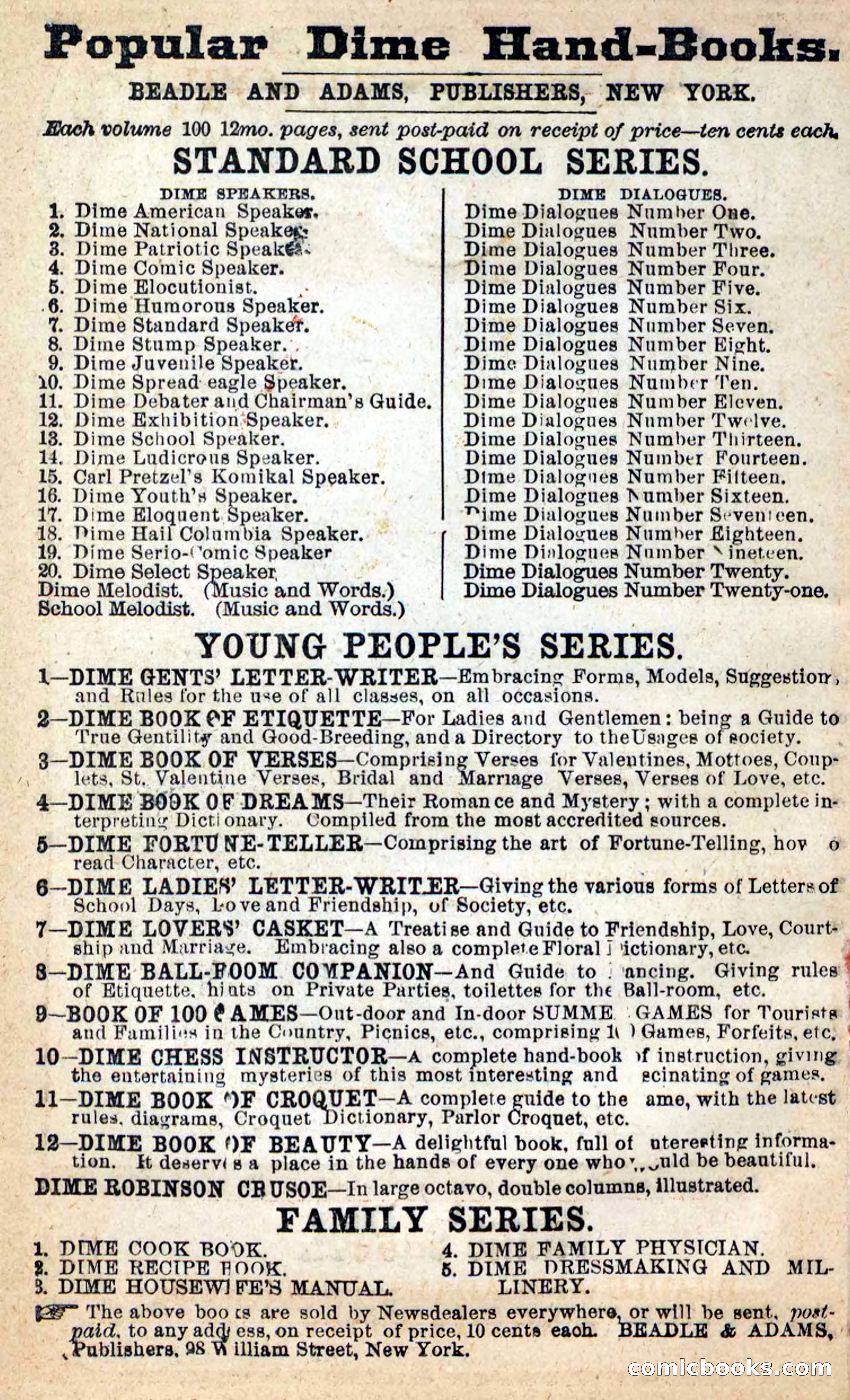Beadle's New Dime Novels: Ahmo's Plot — page 2 of 133