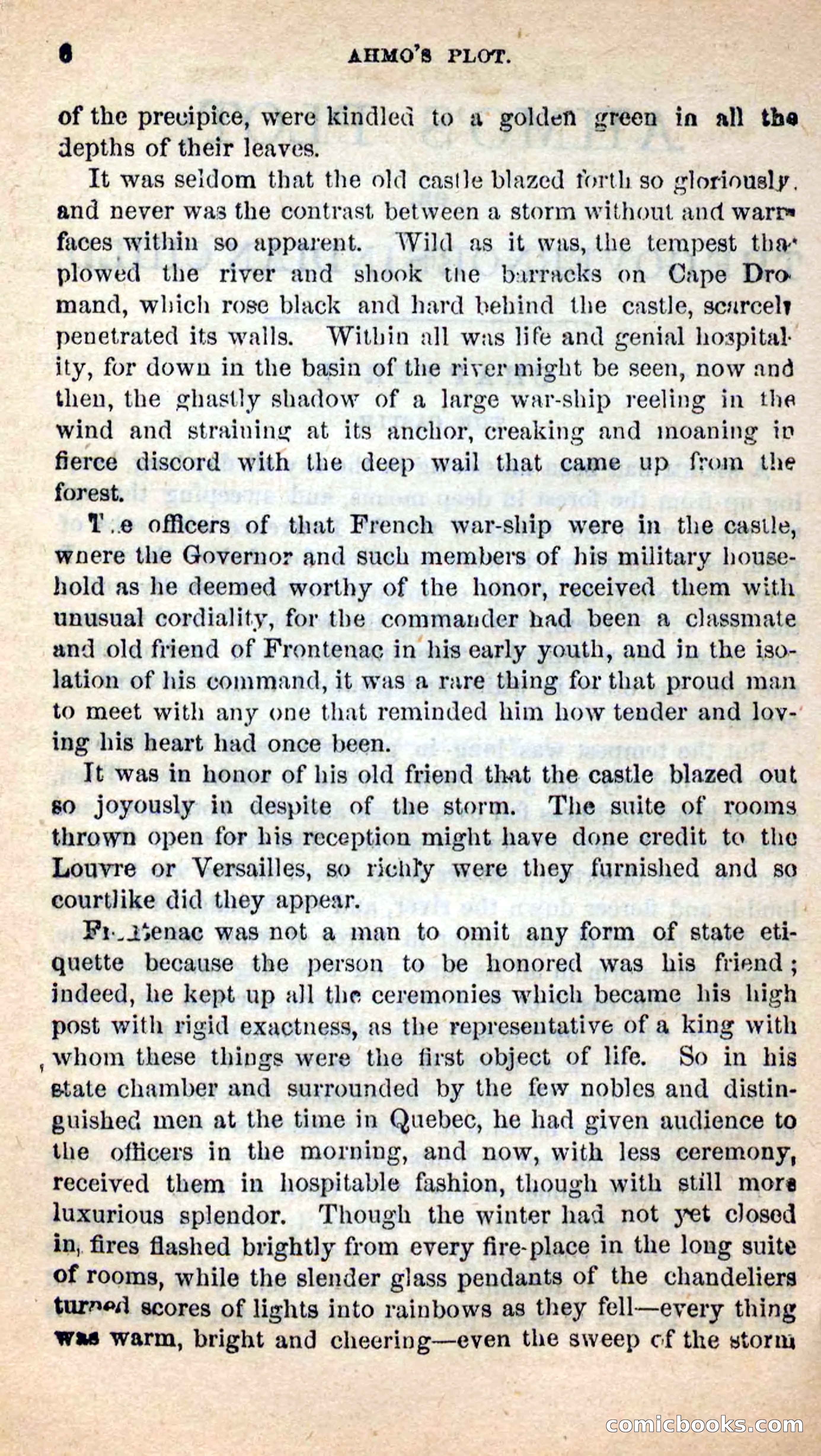 Beadle's New Dime Novels: Ahmo's Plot — page 6 of 133