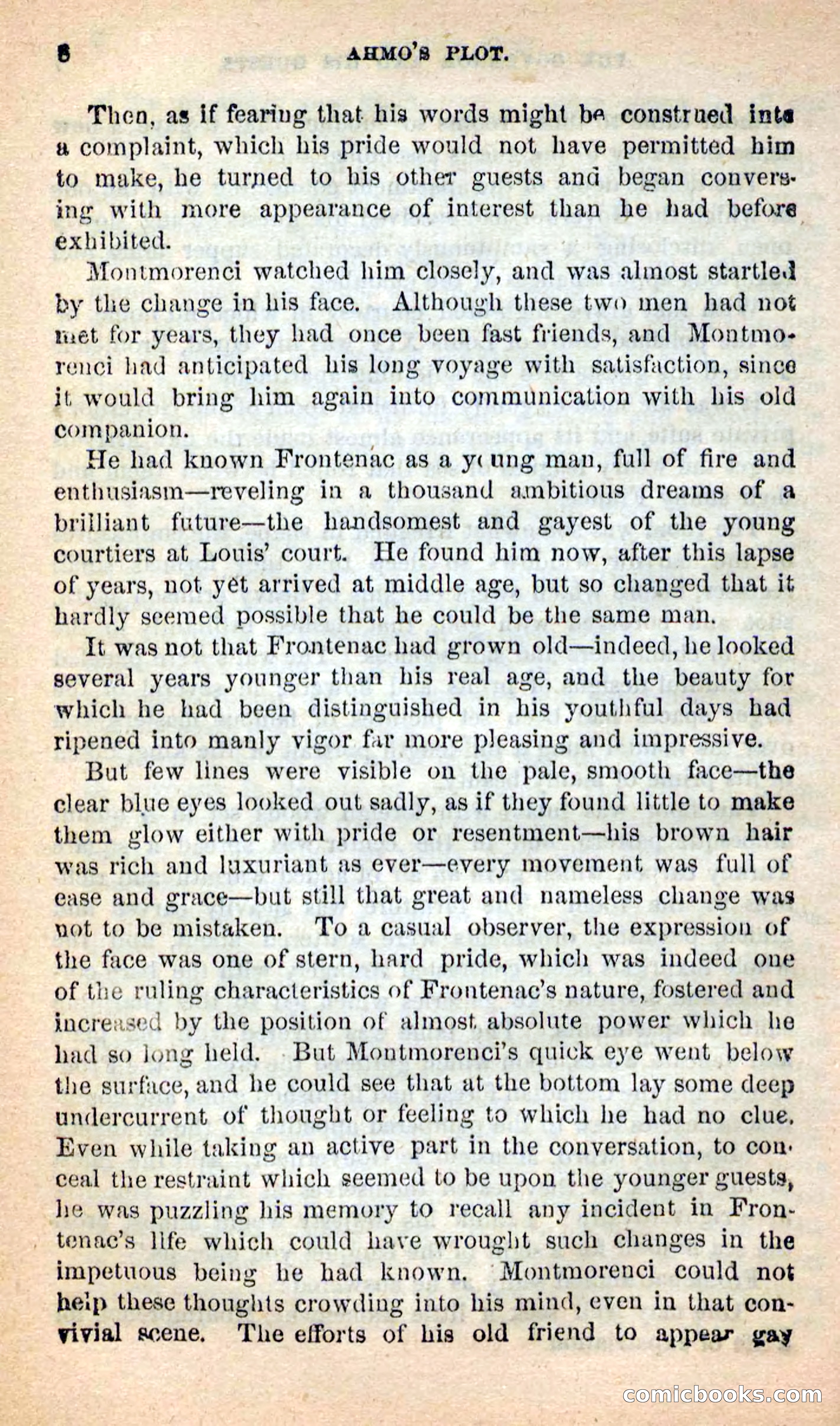 Beadle's New Dime Novels: Ahmo's Plot — page 8 of 133