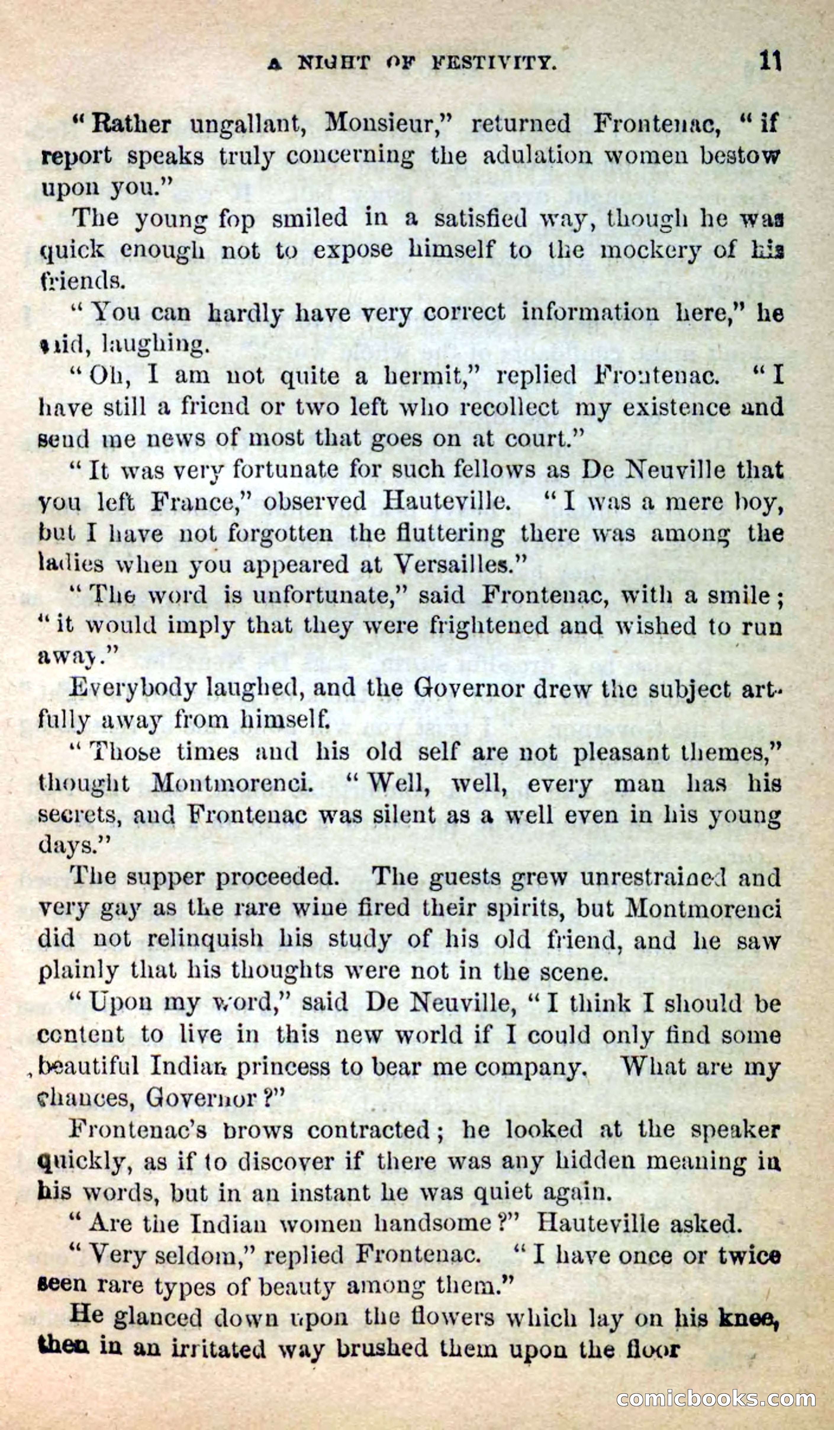 Beadle's New Dime Novels: Ahmo's Plot — page 11 of 133