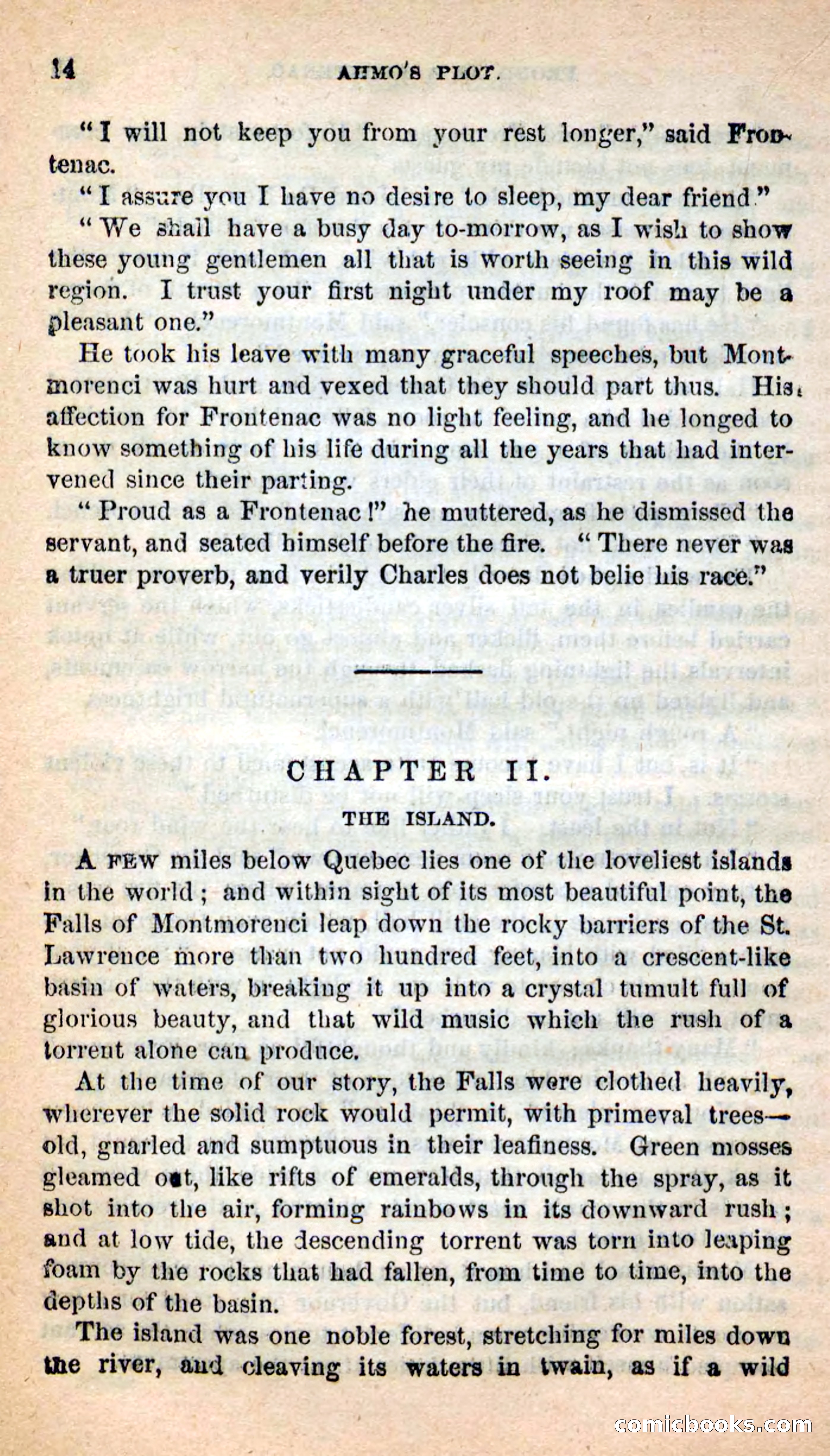 Beadle's New Dime Novels: Ahmo's Plot — page 14 of 133