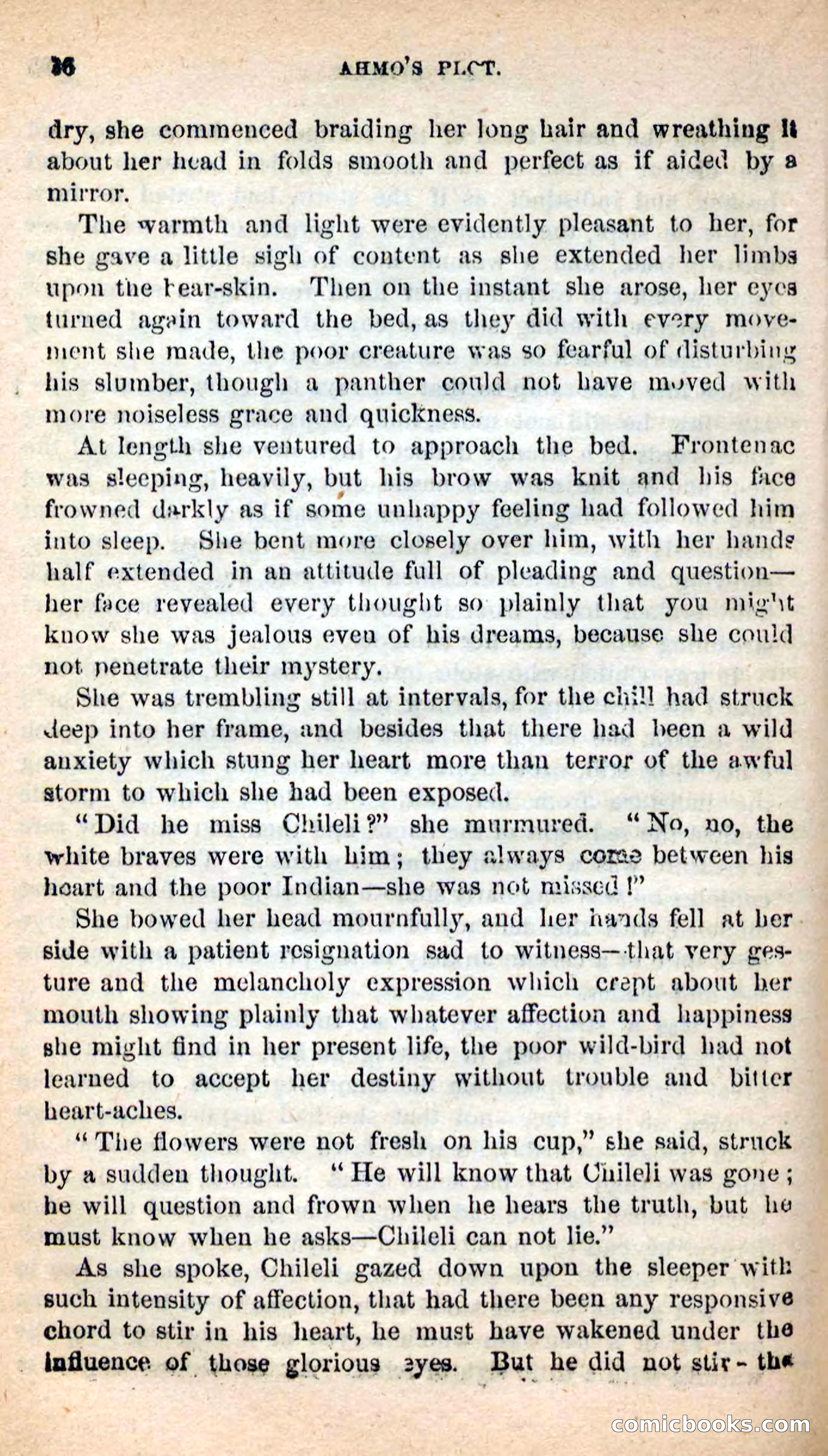 Beadle's New Dime Novels: Ahmo's Plot — page 26 of 133
