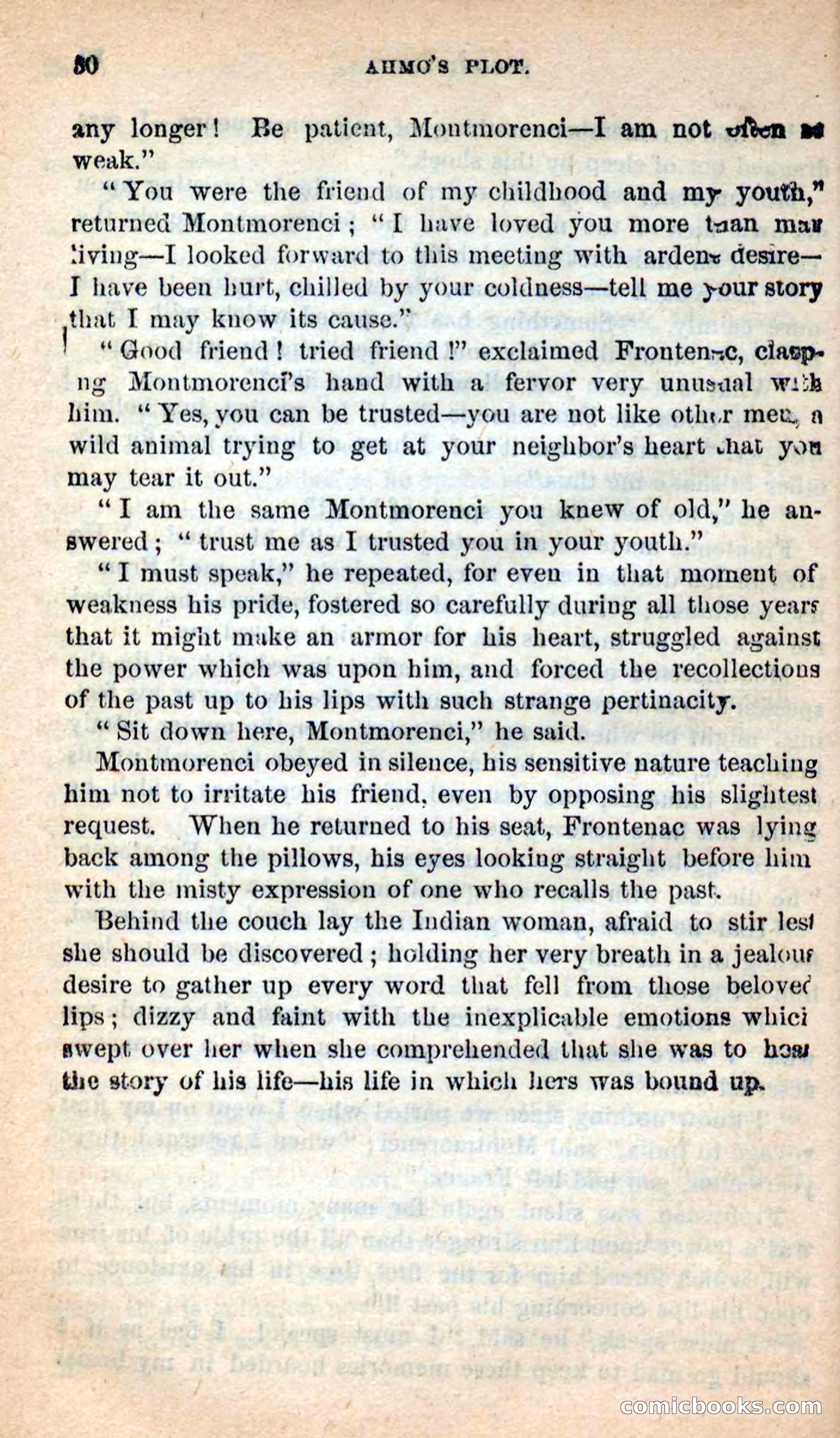 Beadle's New Dime Novels: Ahmo's Plot — page 30 of 133