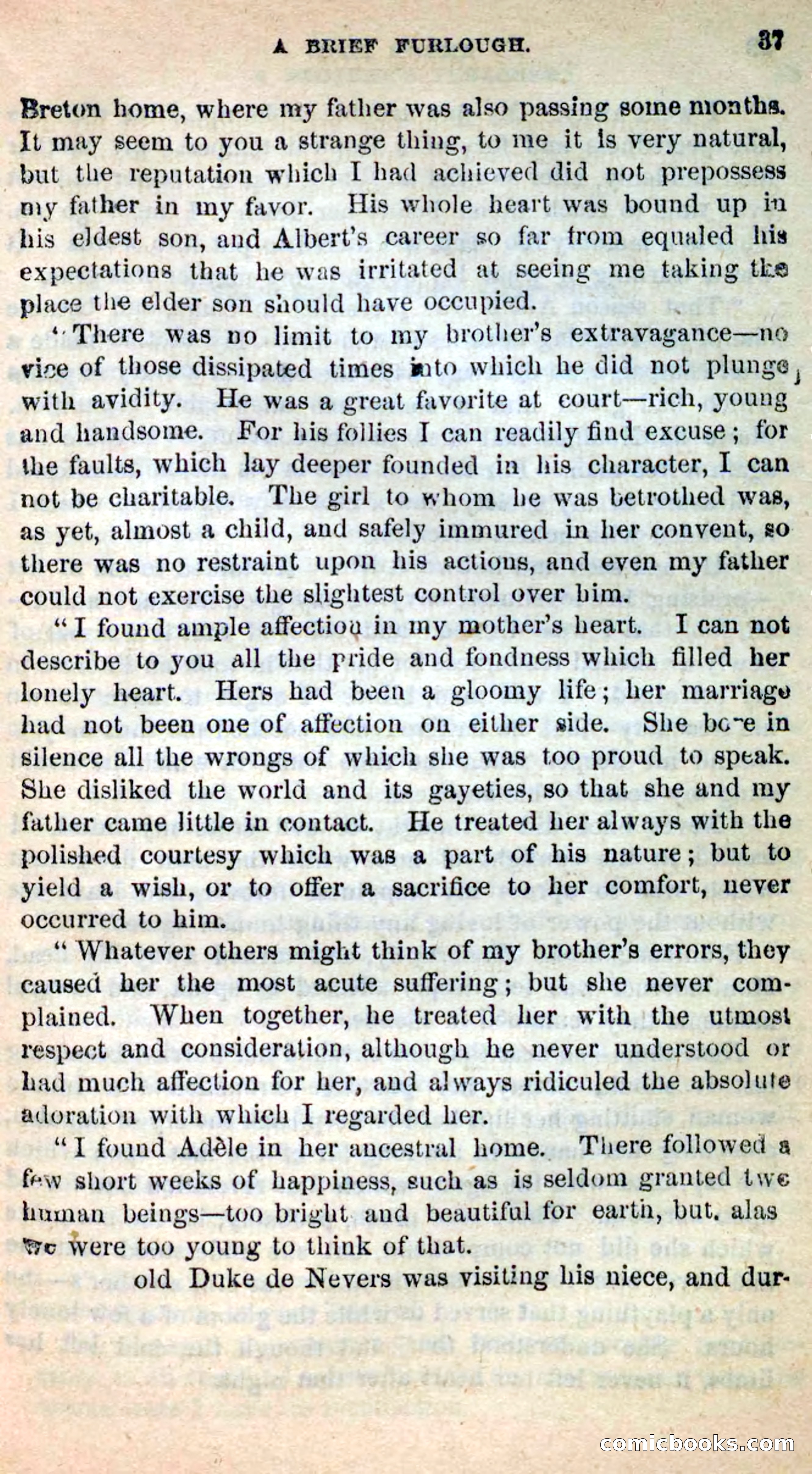 Beadle's New Dime Novels: Ahmo's Plot — page 37 of 133