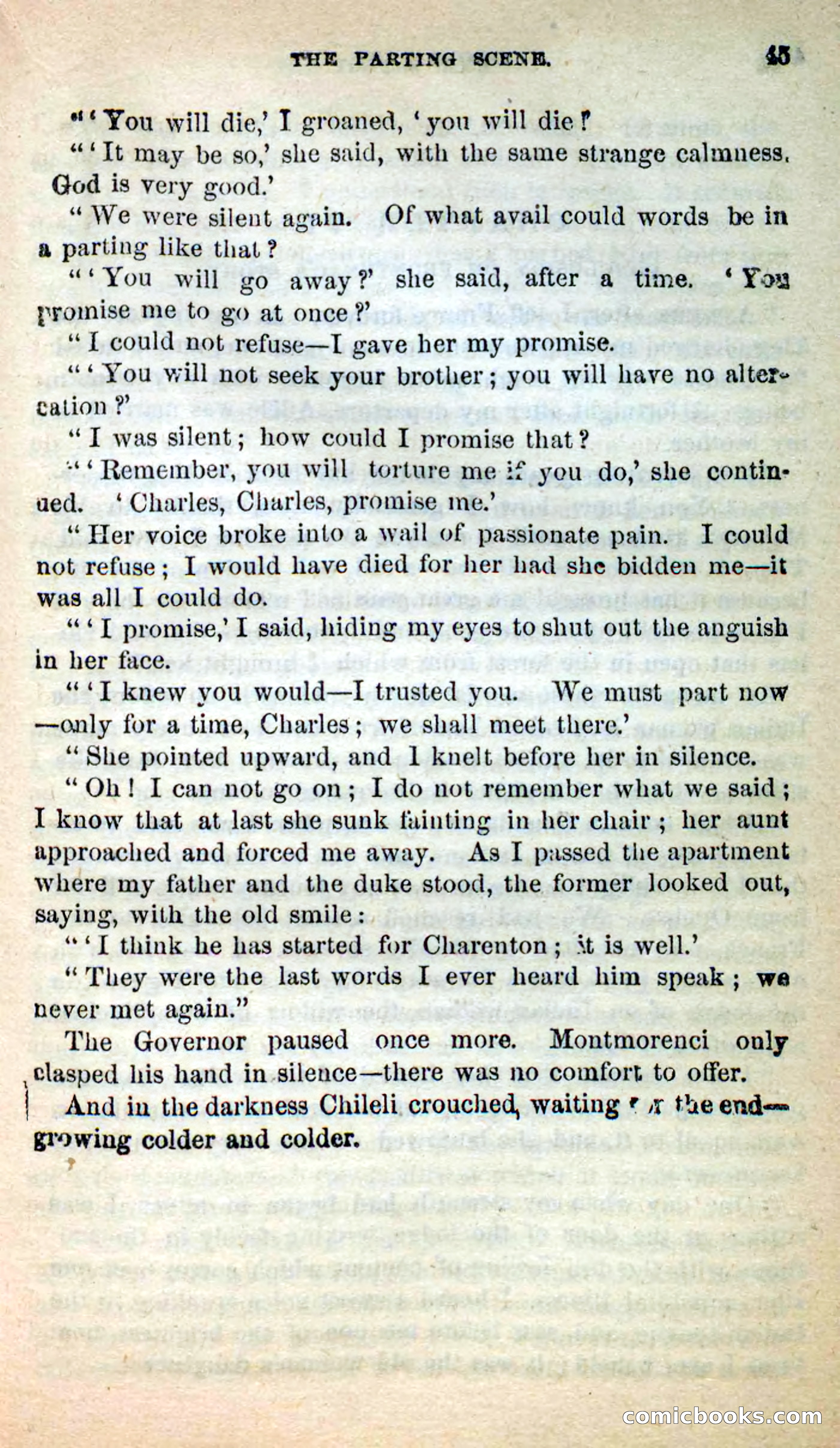 Beadle's New Dime Novels: Ahmo's Plot — page 45 of 133