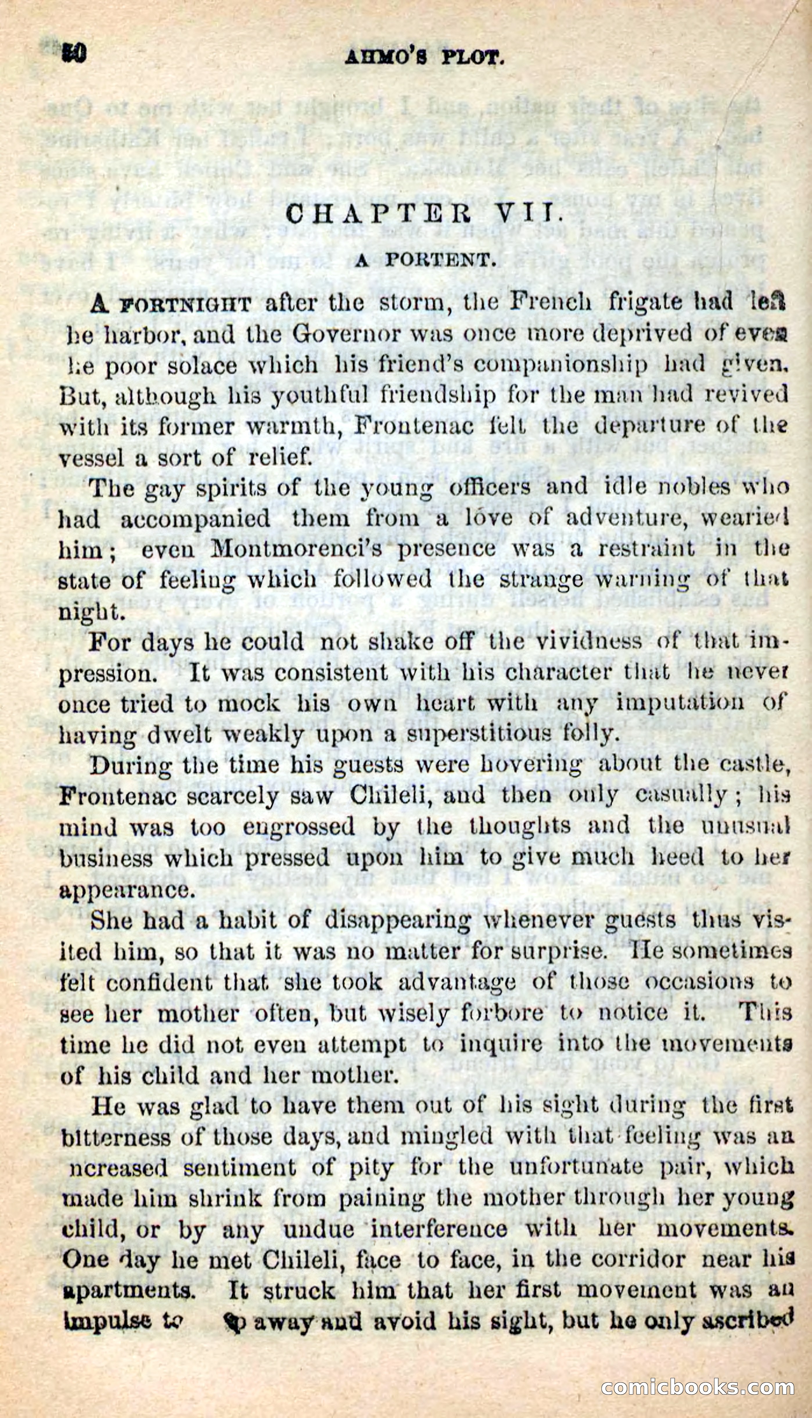 Beadle's New Dime Novels: Ahmo's Plot — page 50 of 133