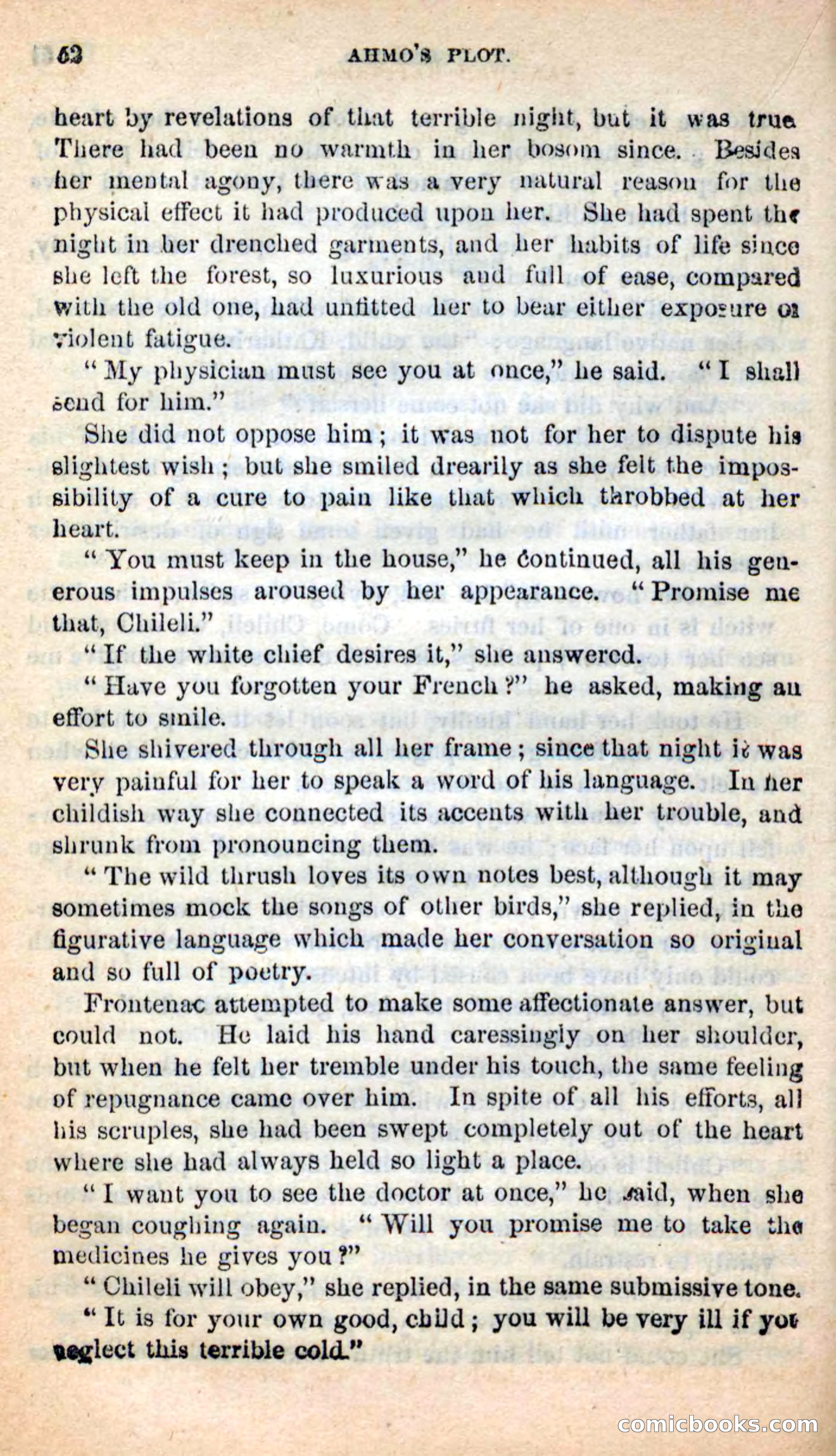 Beadle's New Dime Novels: Ahmo's Plot — page 52 of 133