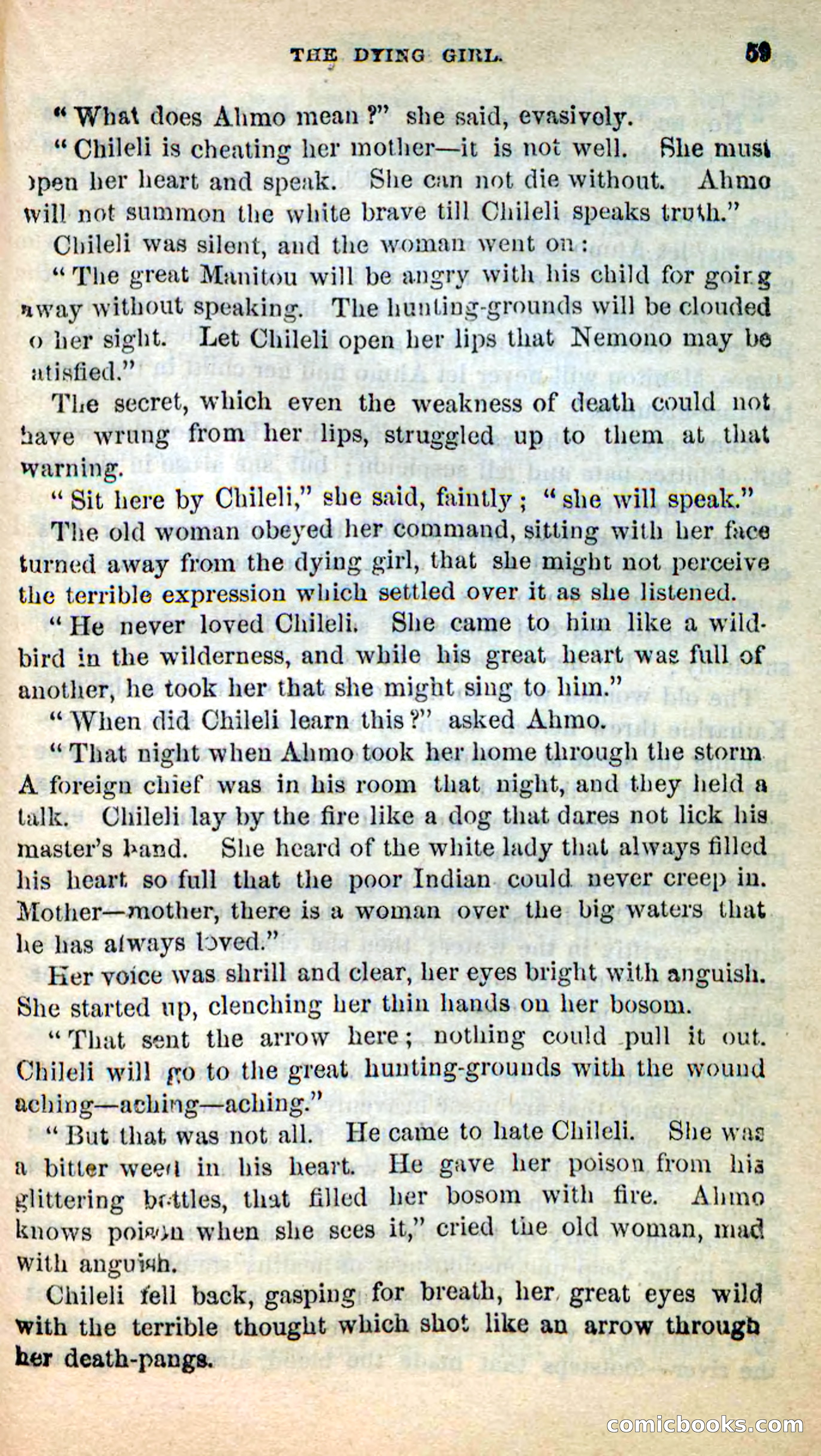 Beadle's New Dime Novels: Ahmo's Plot — page 59 of 133