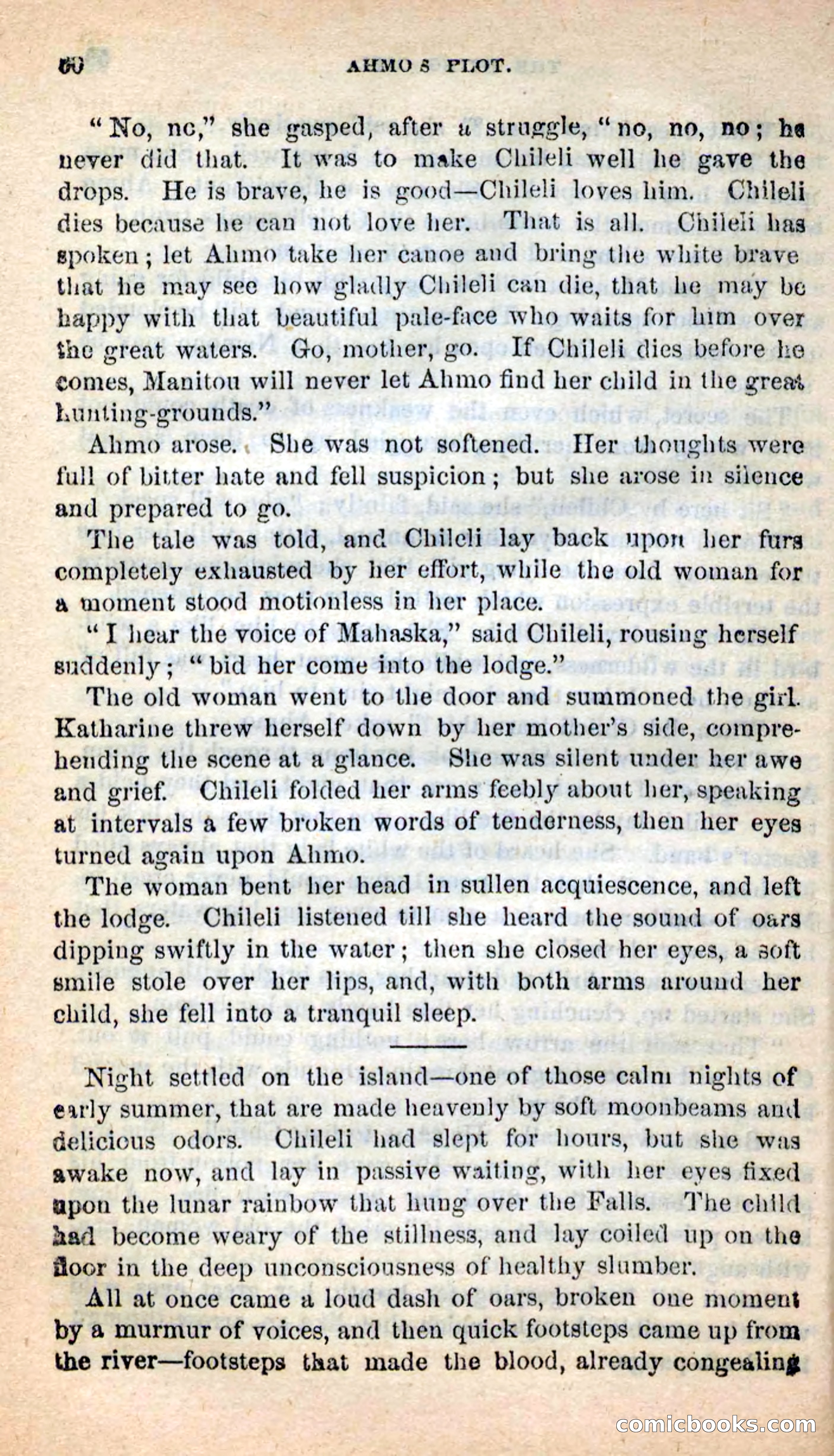 Beadle's New Dime Novels: Ahmo's Plot — page 60 of 133
