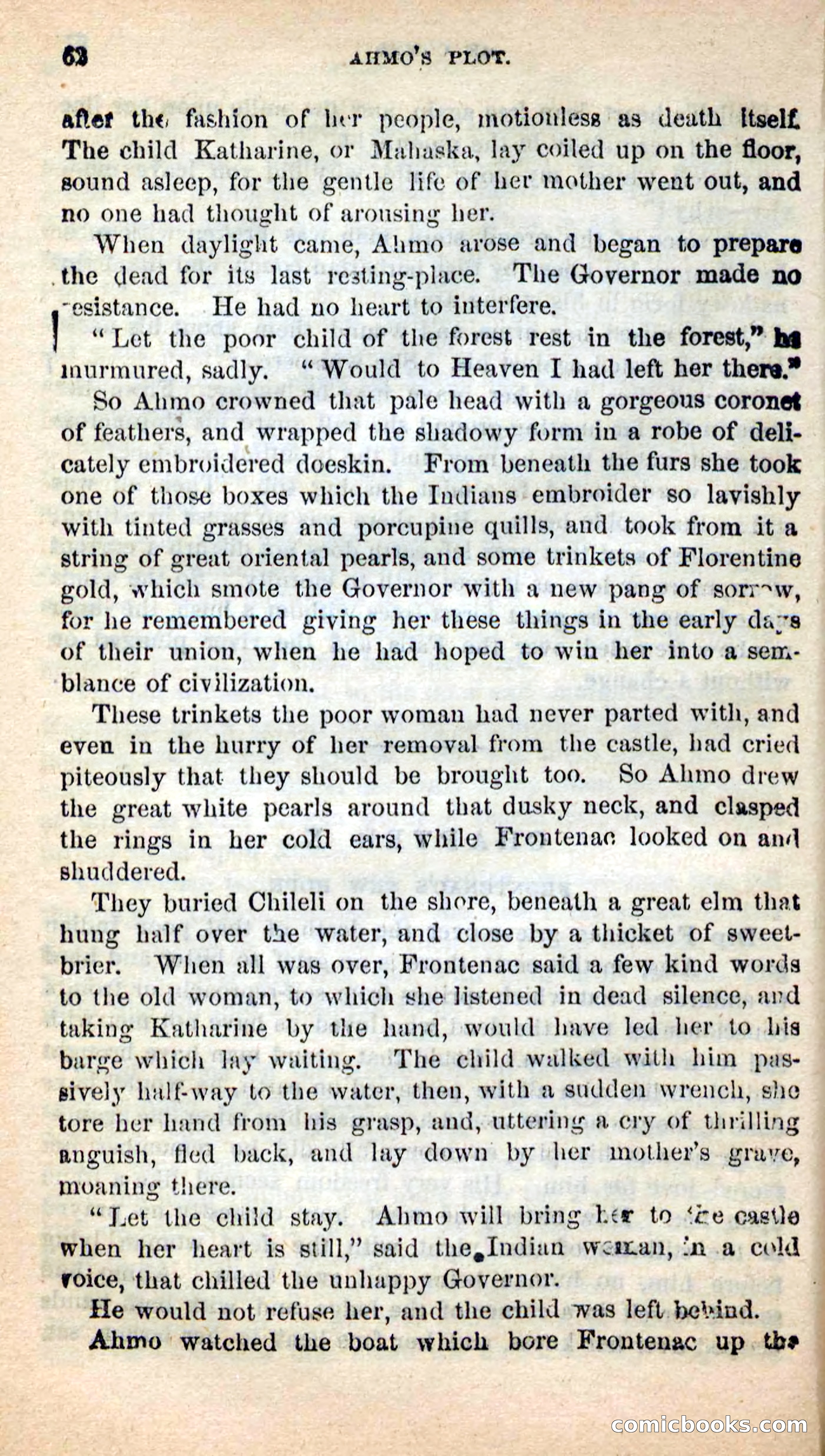 Beadle's New Dime Novels: Ahmo's Plot — page 62 of 133