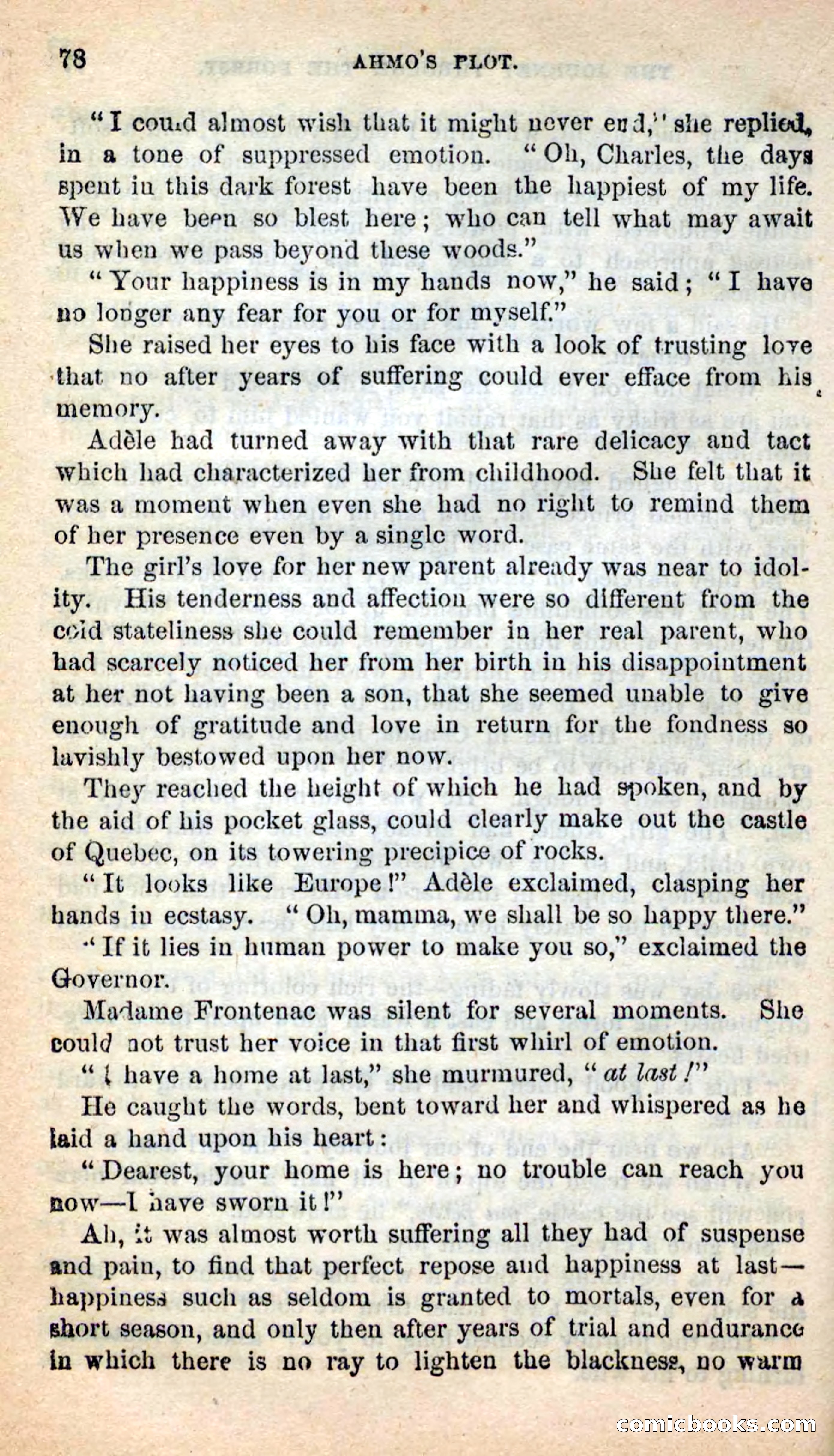 Beadle's New Dime Novels: Ahmo's Plot — page 78 of 133