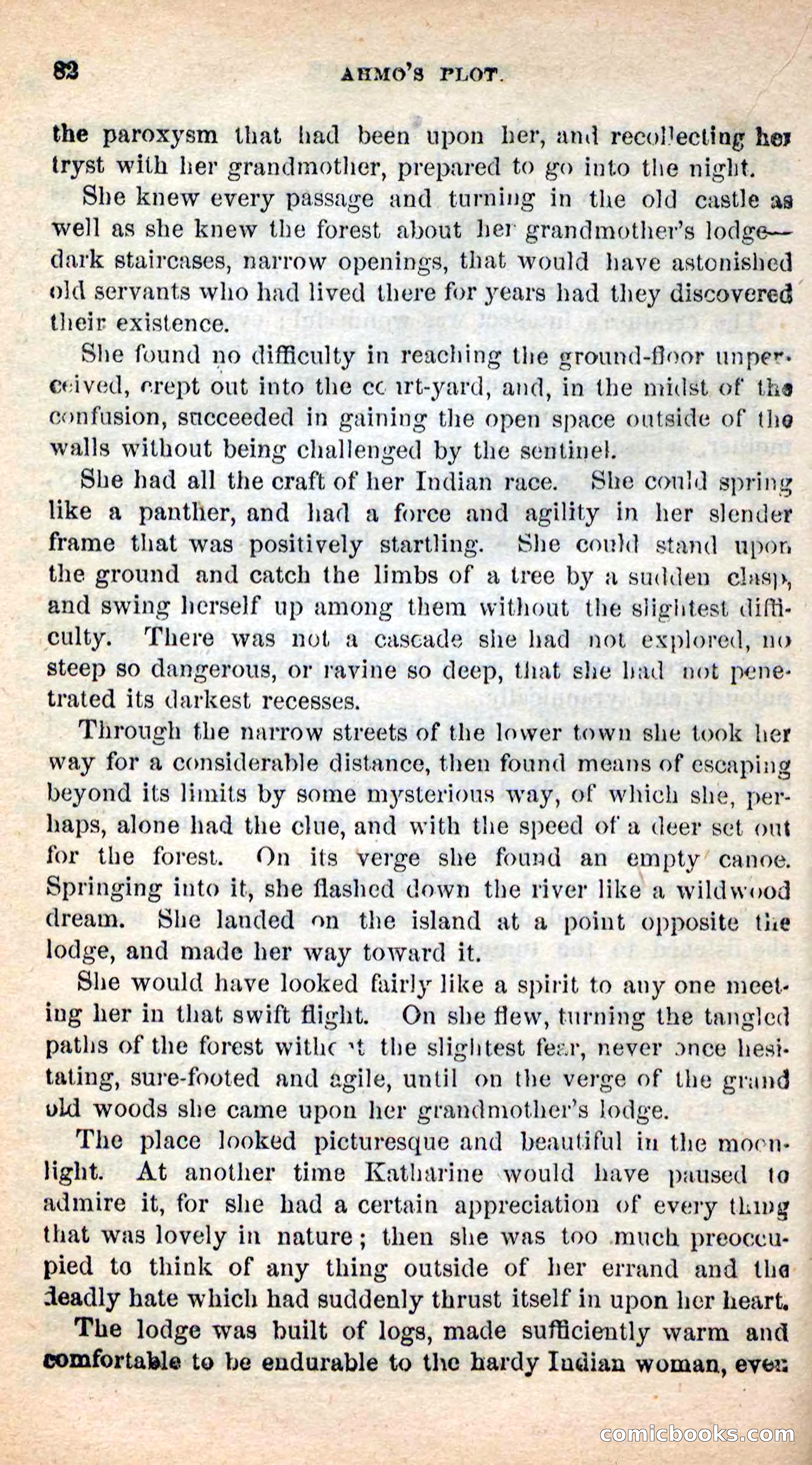 Beadle's New Dime Novels: Ahmo's Plot — page 83 of 133