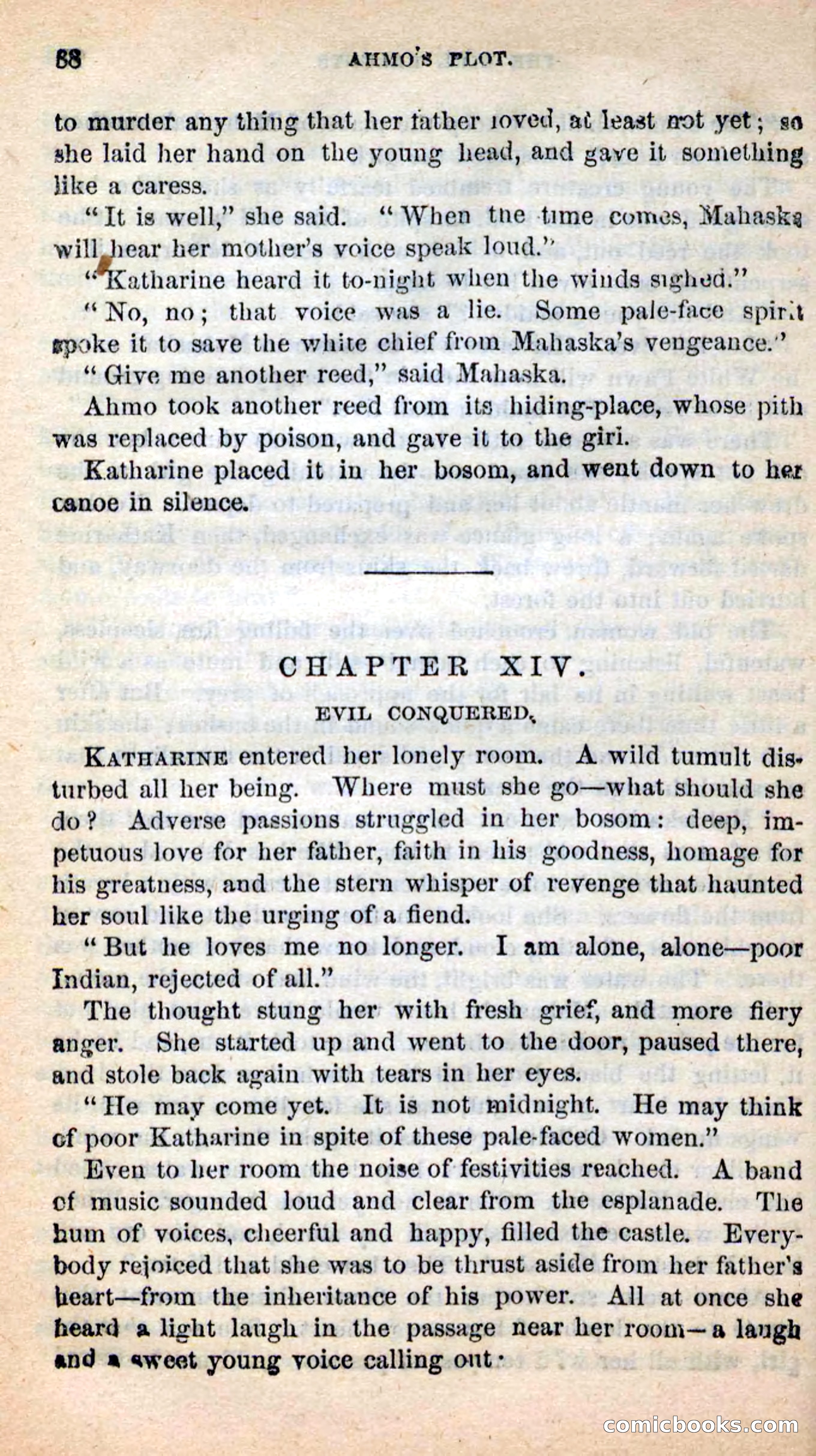 Beadle's New Dime Novels: Ahmo's Plot — page 89 of 133