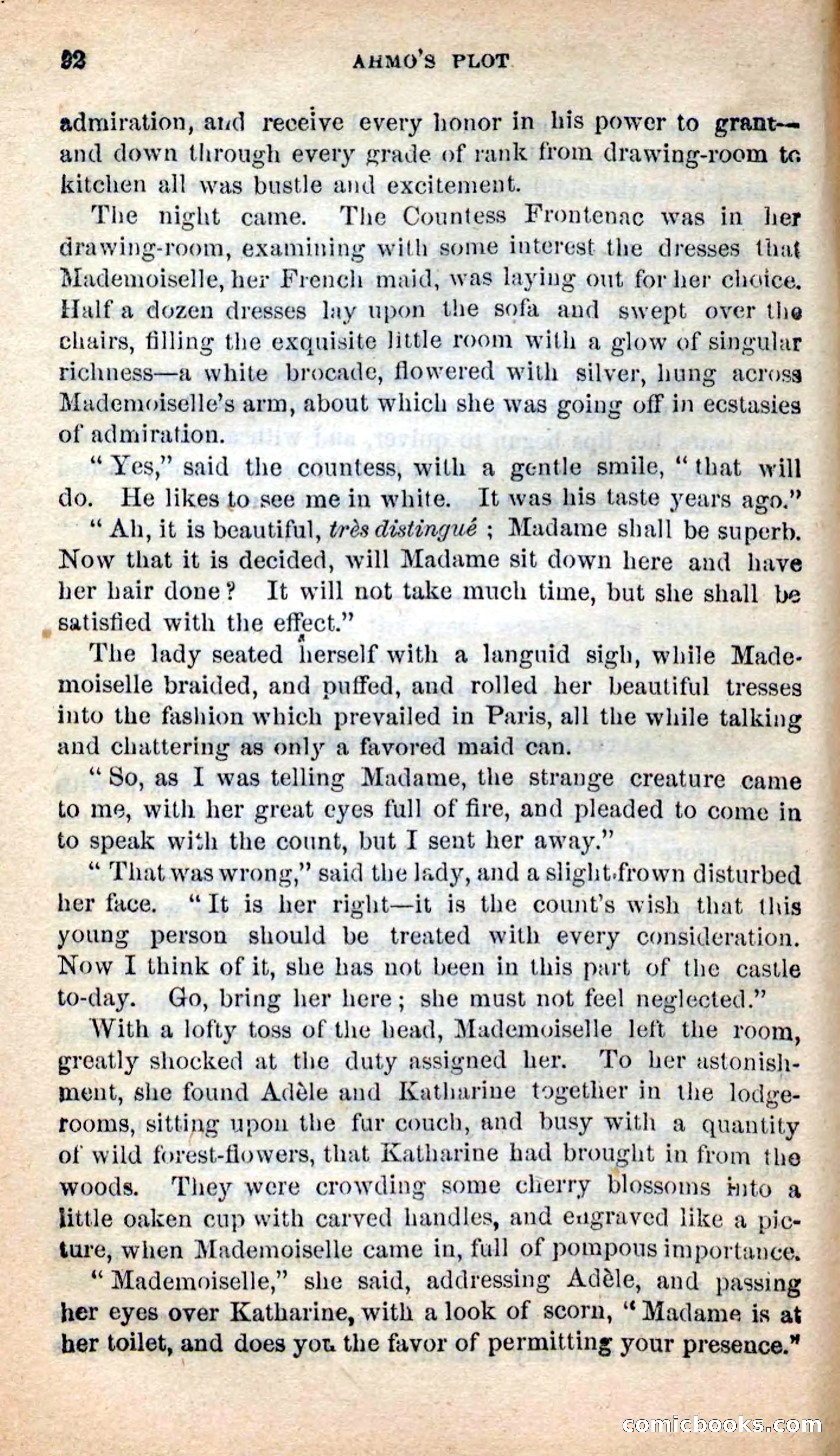 Beadle's New Dime Novels: Ahmo's Plot — page 93 of 133