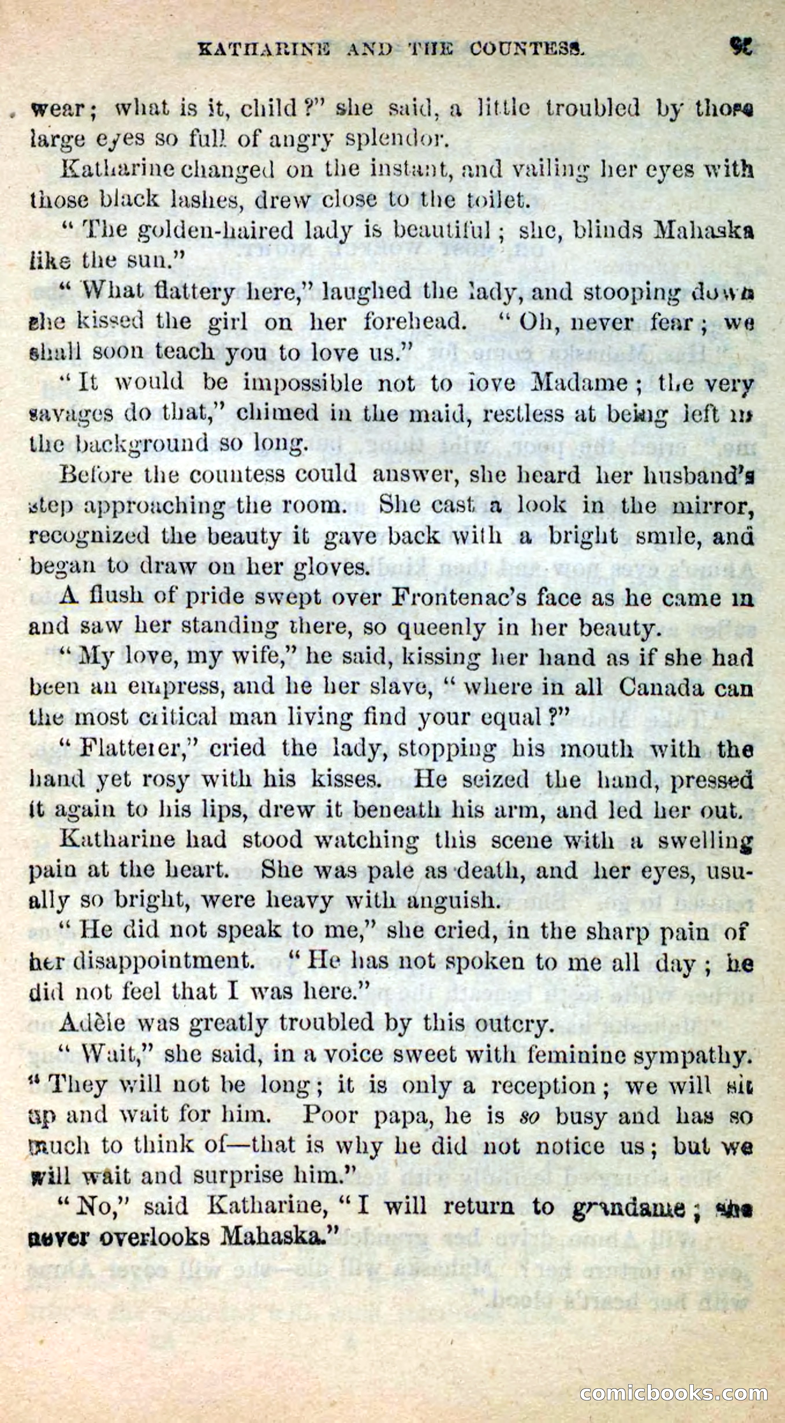 Beadle's New Dime Novels: Ahmo's Plot — page 96 of 133