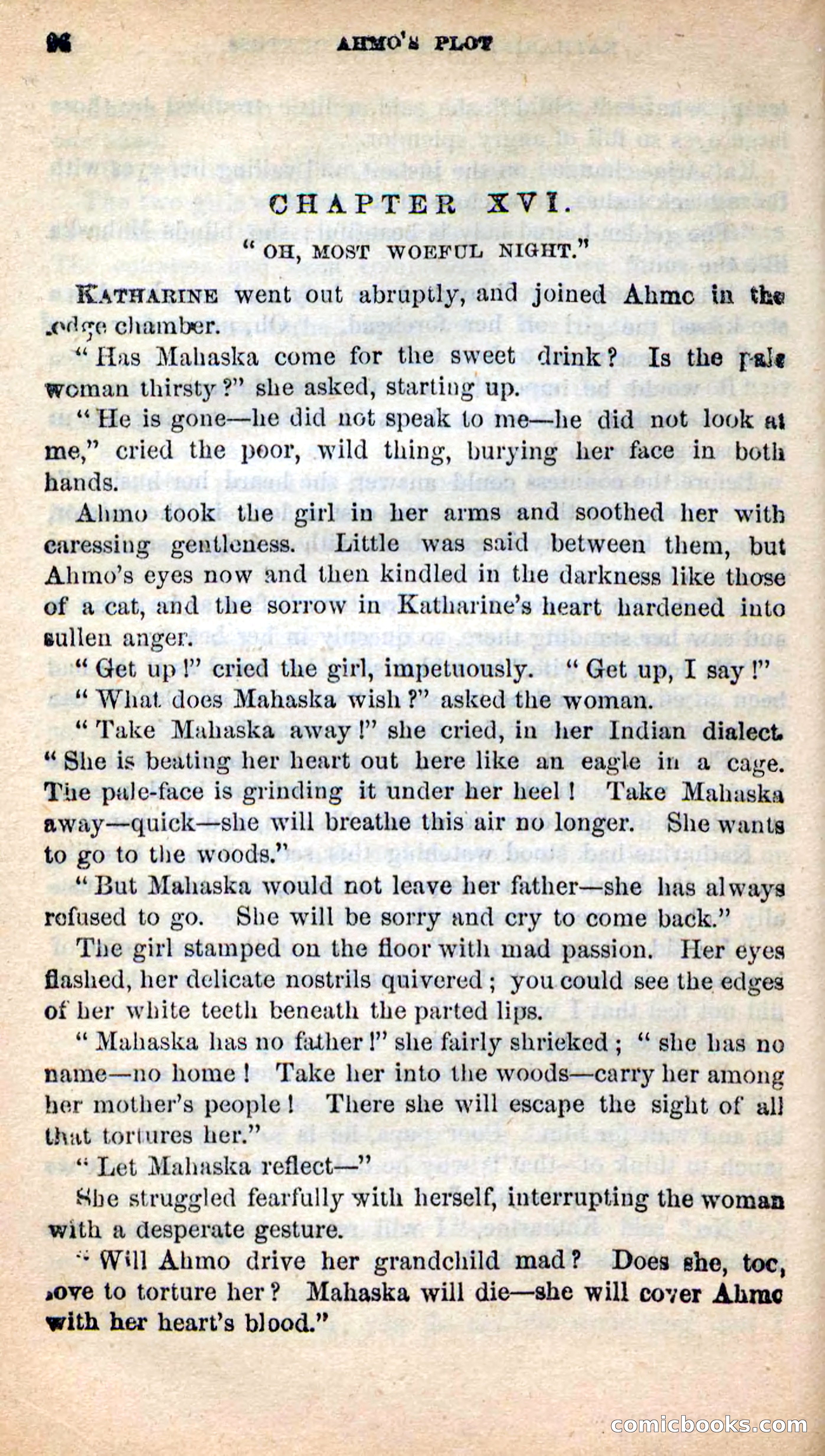 Beadle's New Dime Novels: Ahmo's Plot — page 97 of 133