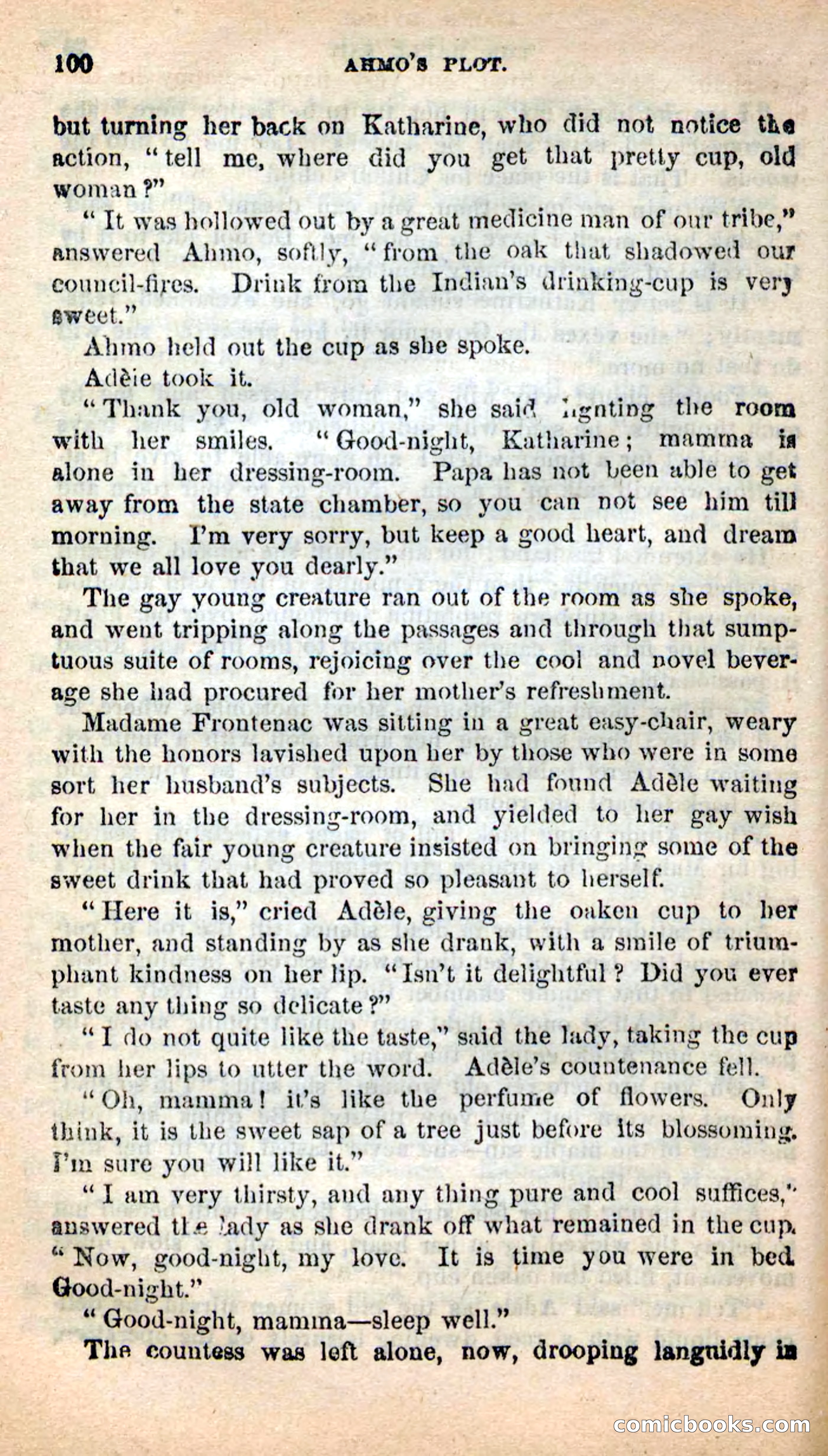 Beadle's New Dime Novels: Ahmo's Plot — page 101 of 133