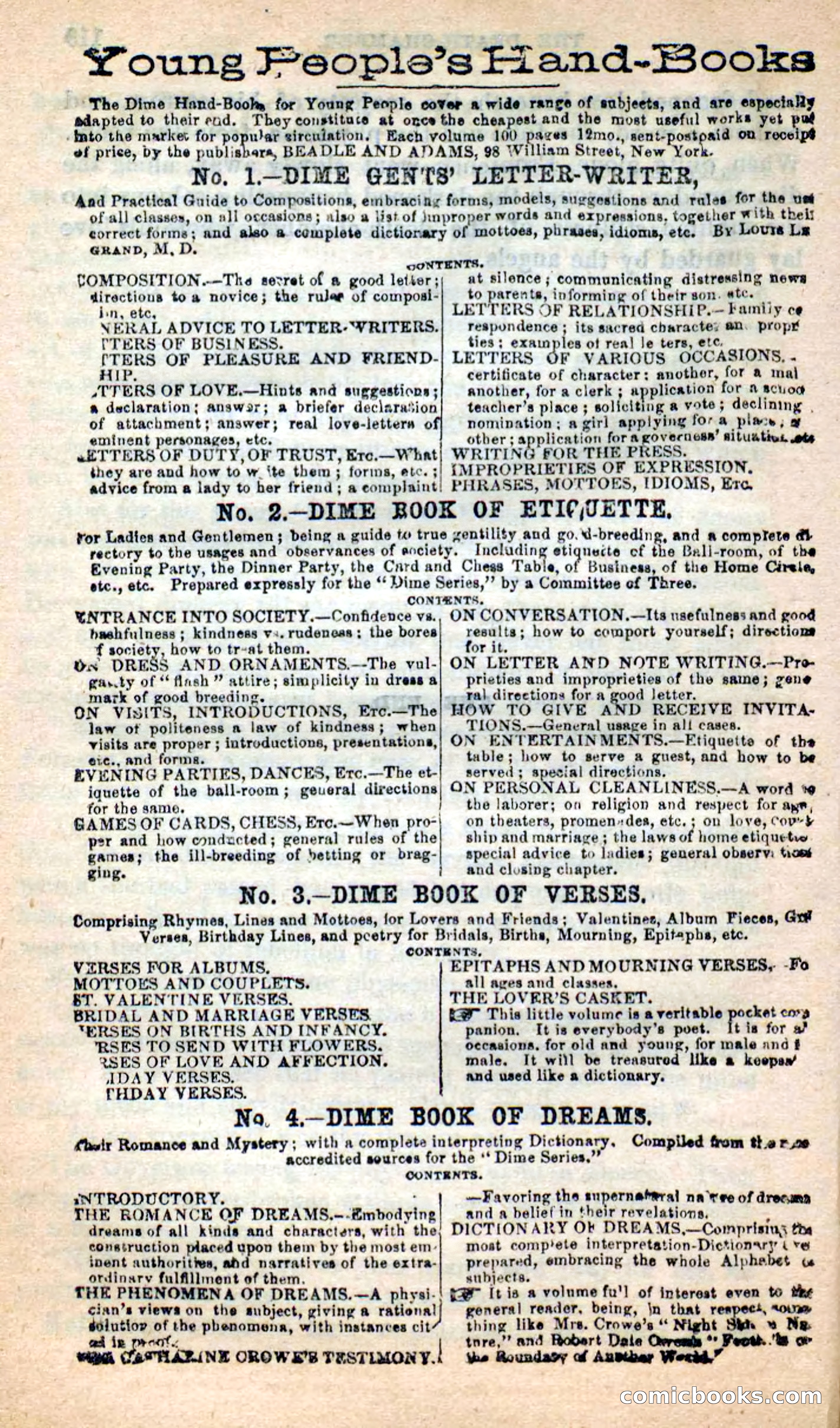 Beadle's New Dime Novels: Ahmo's Plot — page 121 of 133